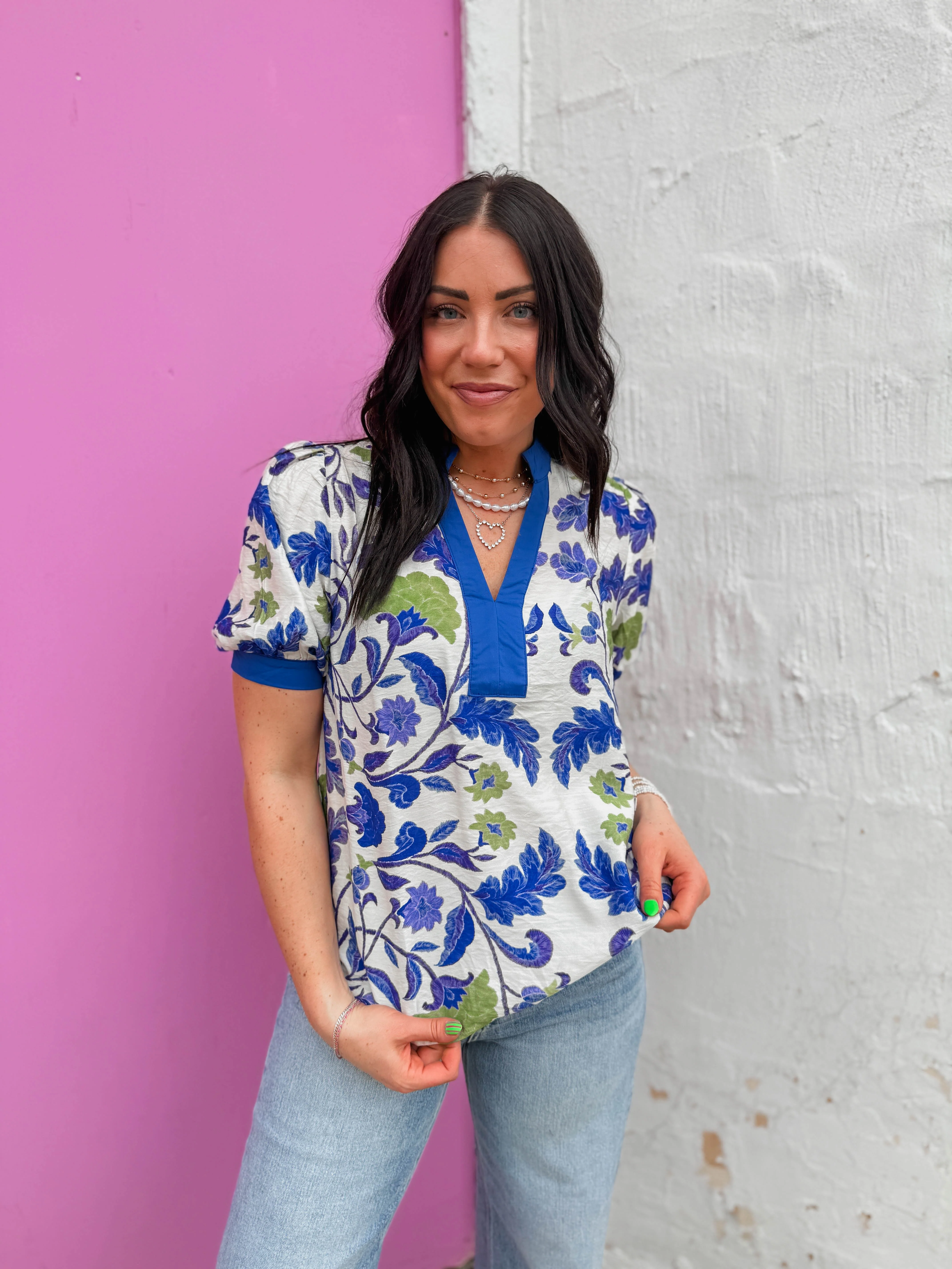 Mel Floral Top - Image 4