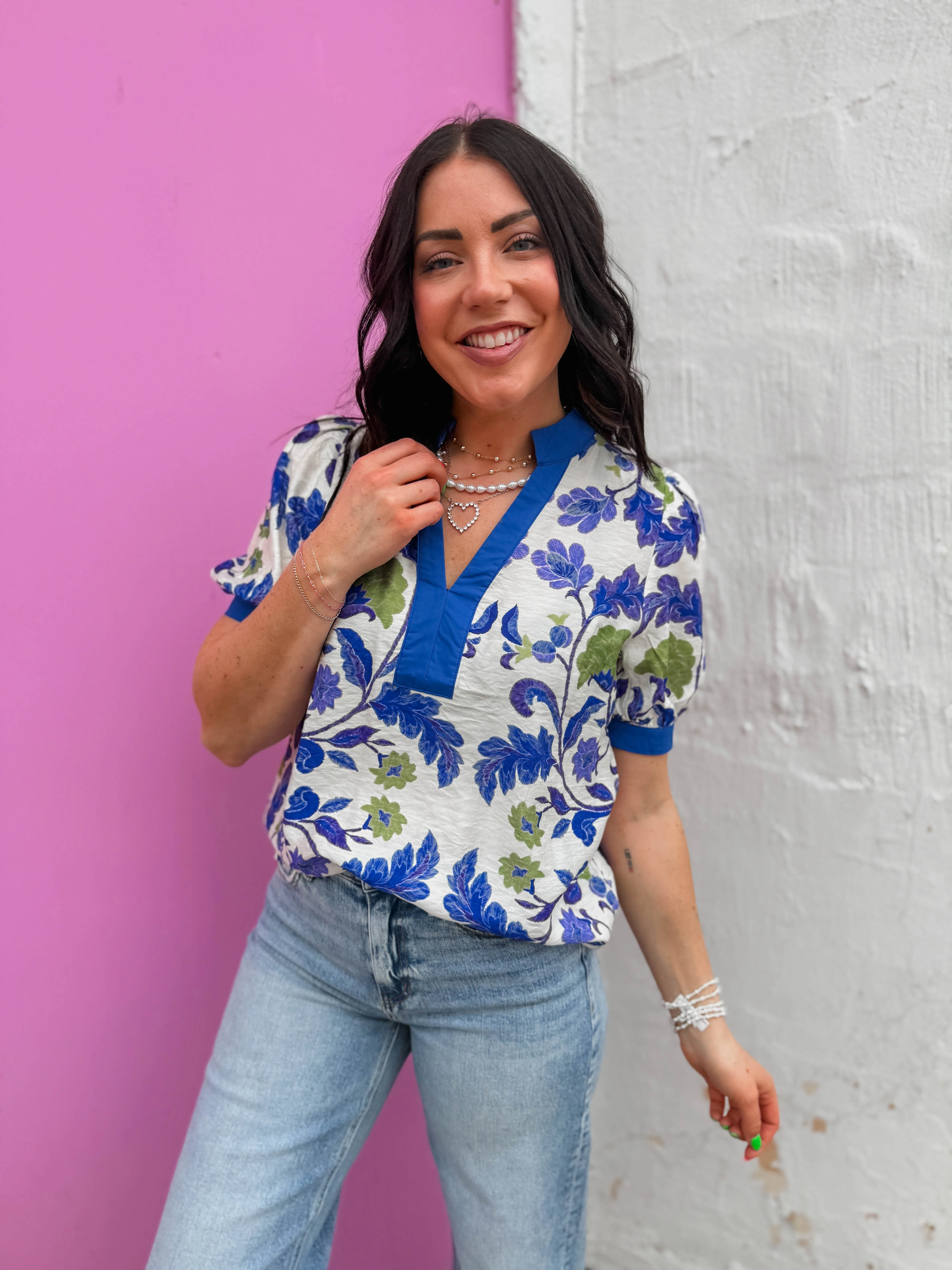 Mel Floral Top - Image 5