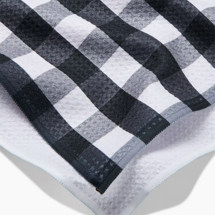 Midnight Flannel Tea Towel-Geometry - Image 4