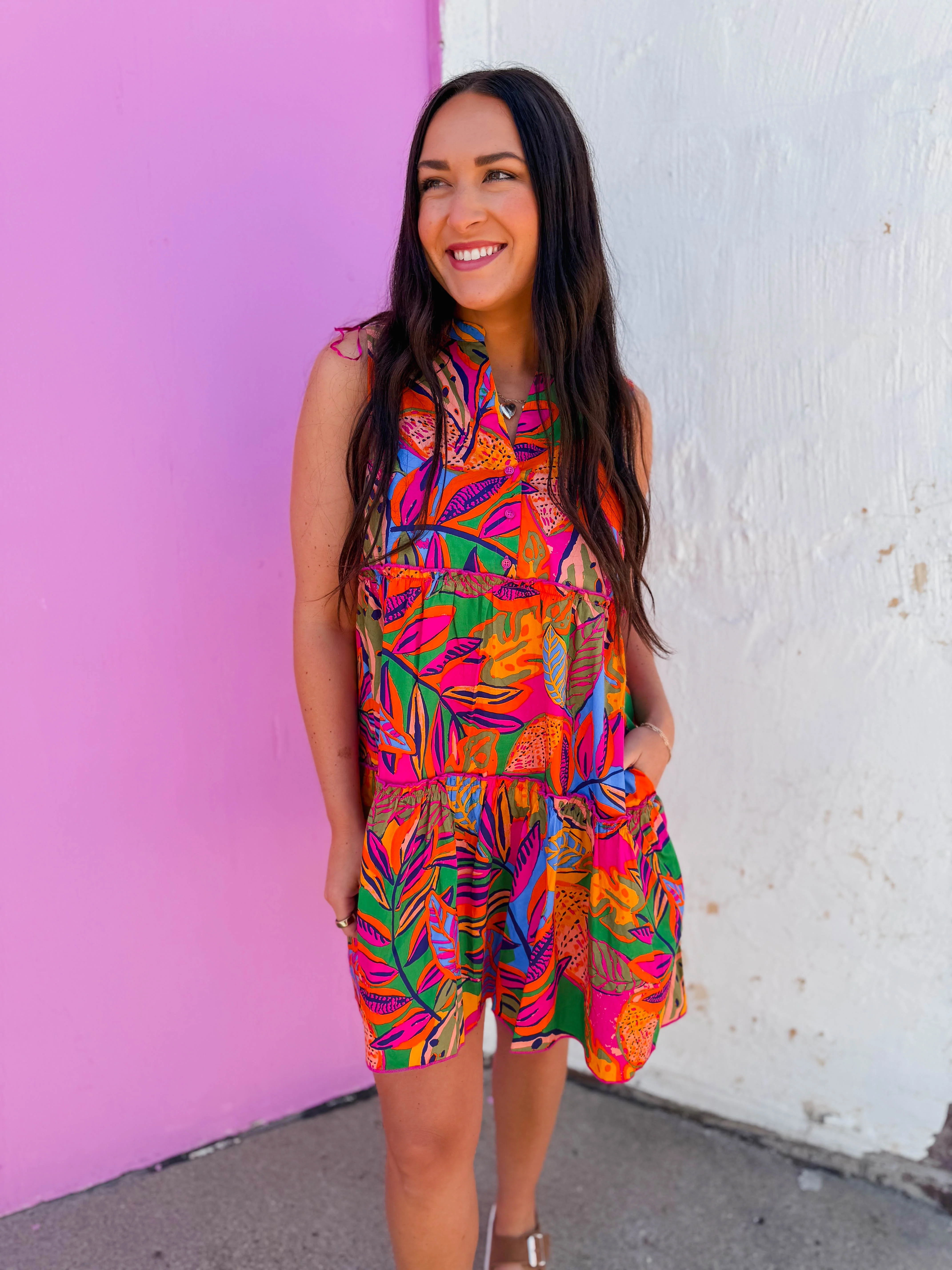 Milana Floral Mini Dress