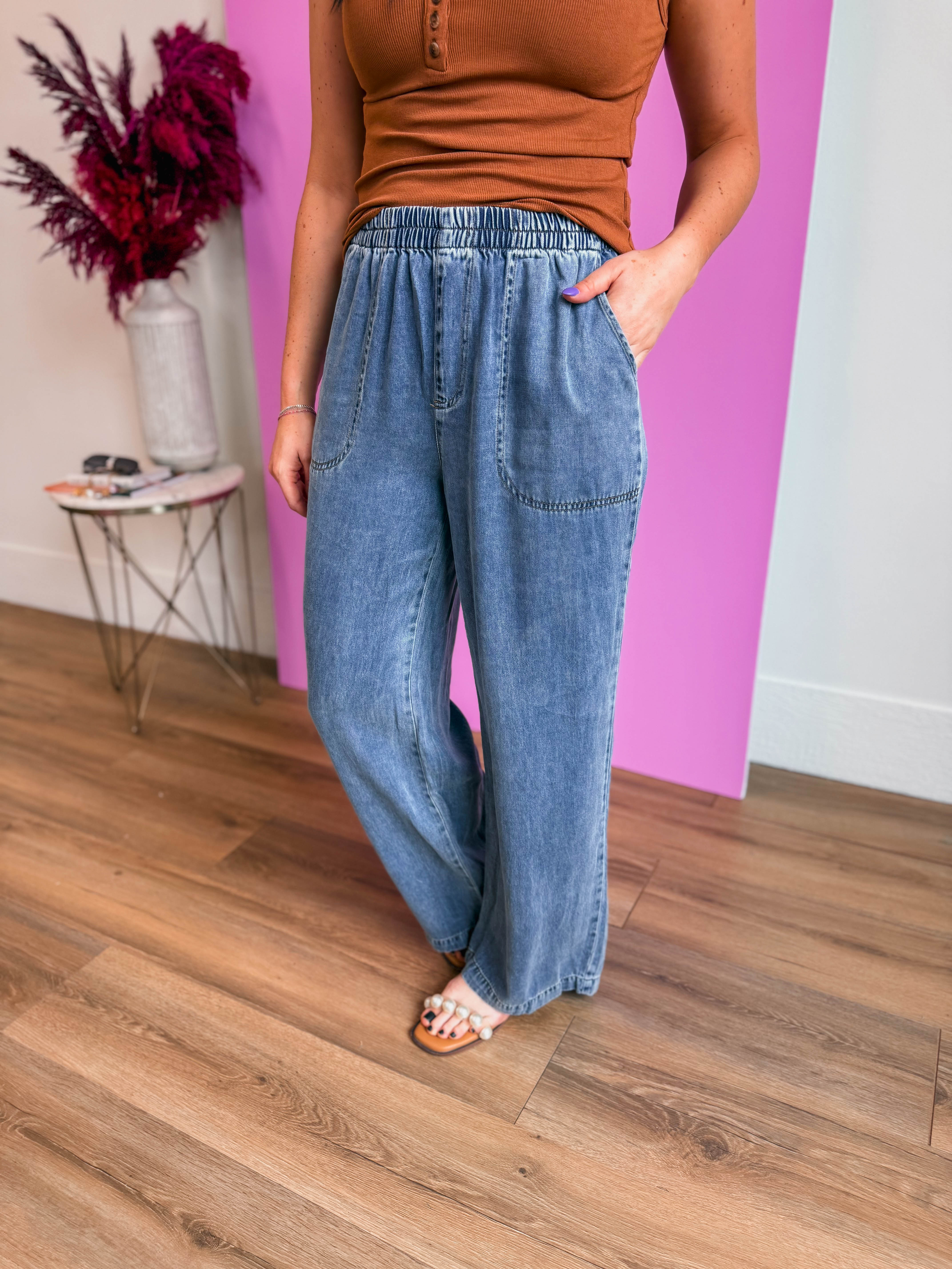 Natalie Denim Pants - Image 4