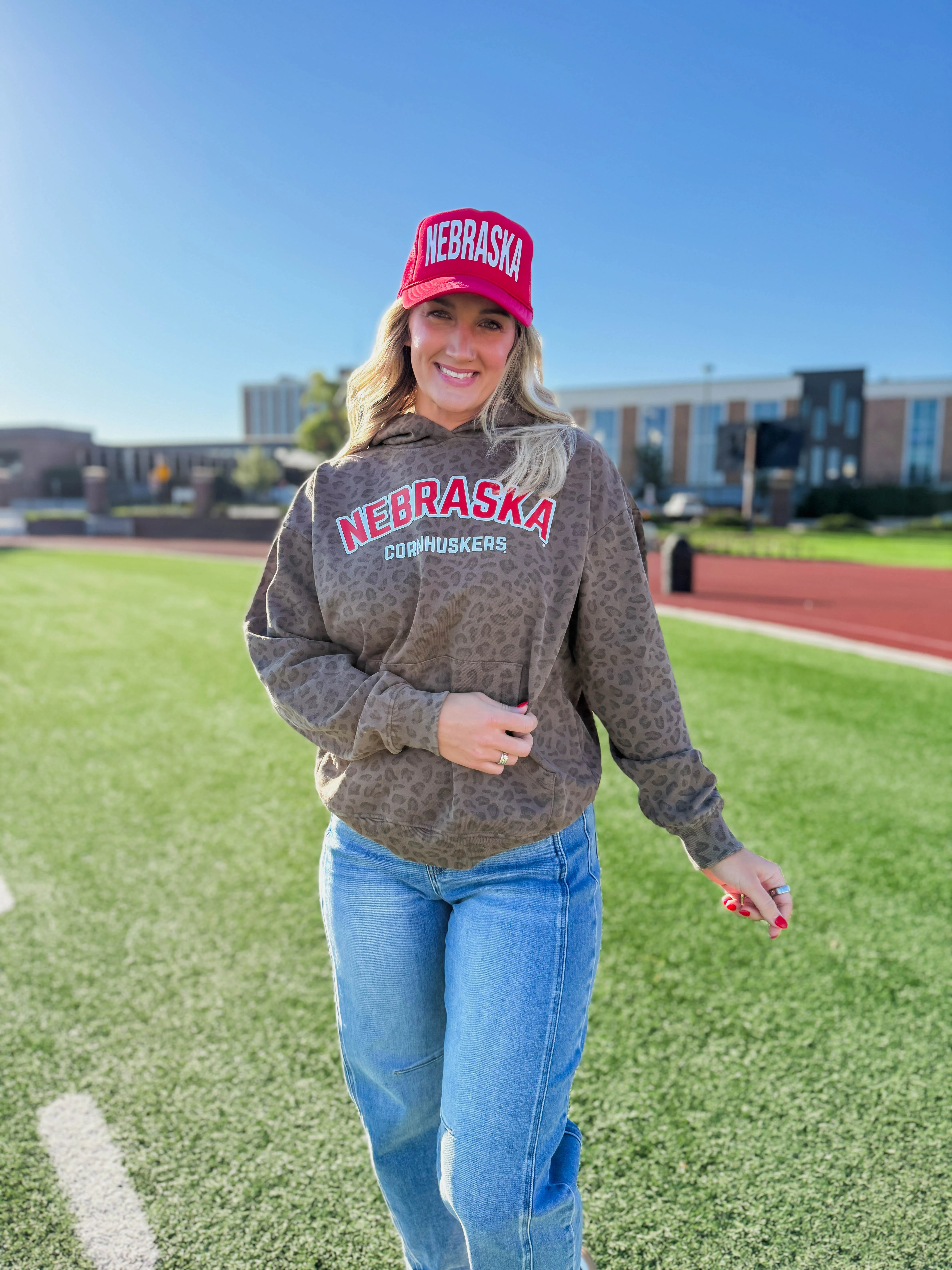 Nebraska Cornhuskers Leopard Hoodie - Image 16