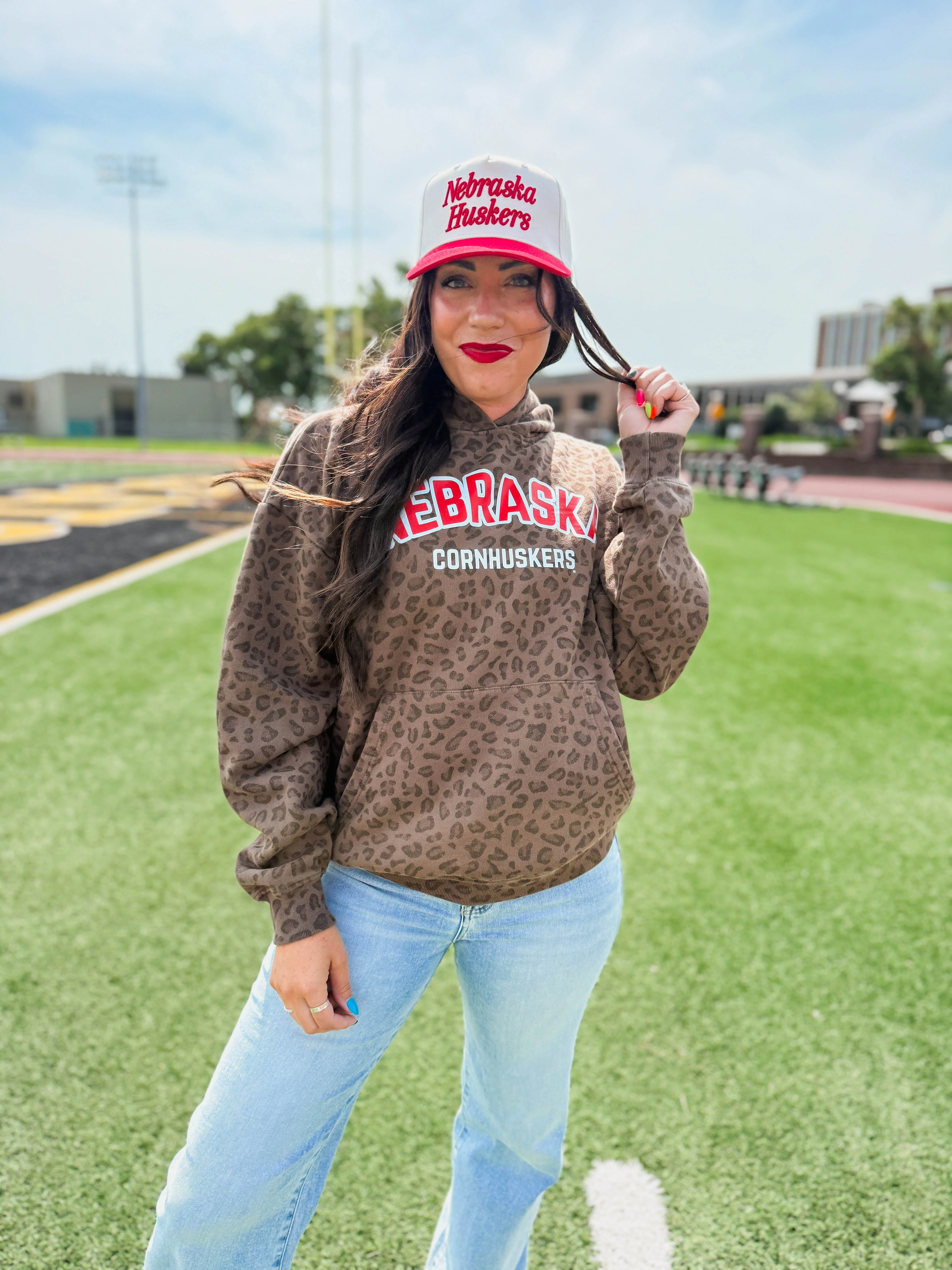 Nebraska Cornhuskers Leopard Hoodie - Image 17