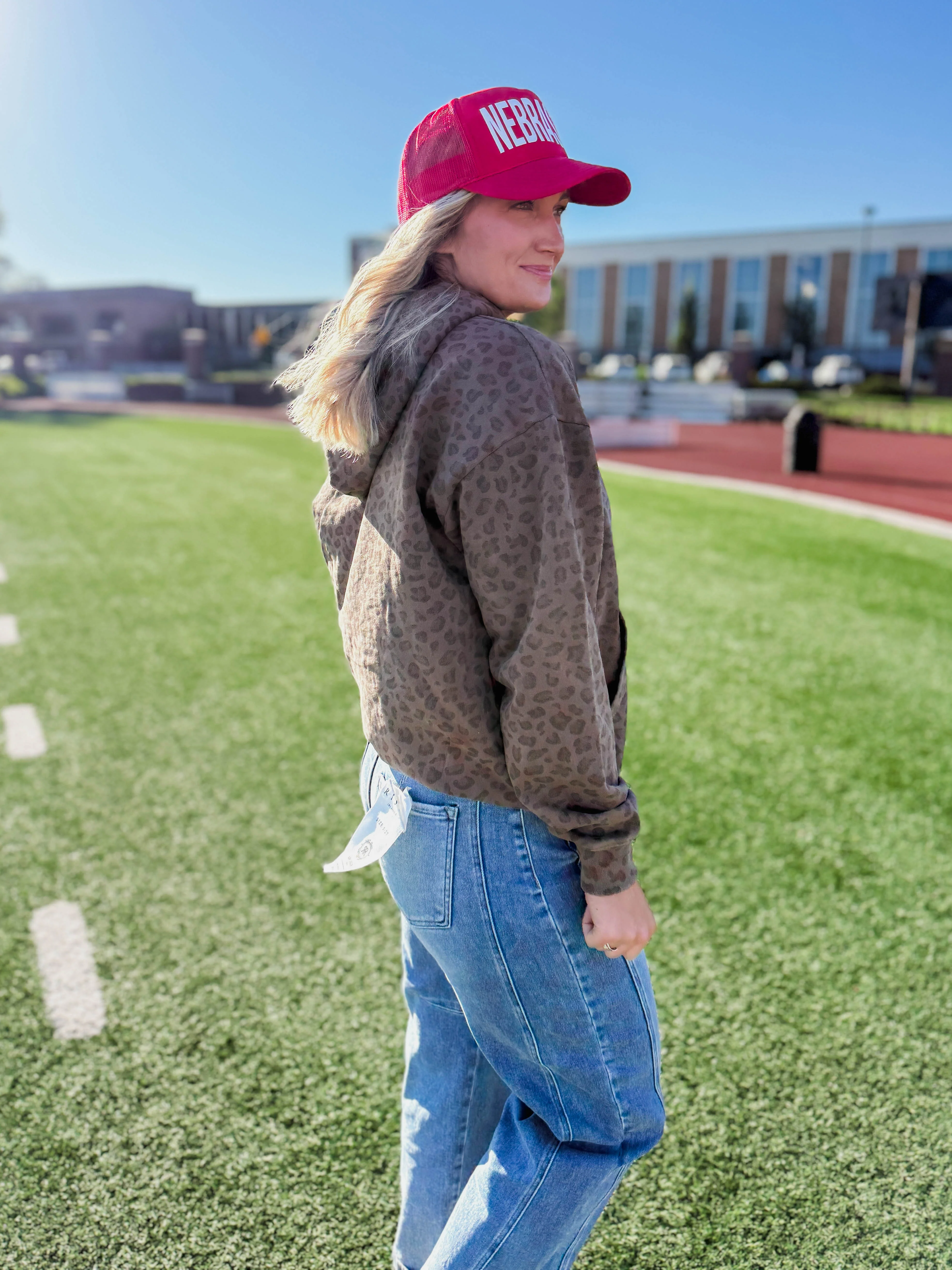 Nebraska Cornhuskers Leopard Hoodie - Image 19