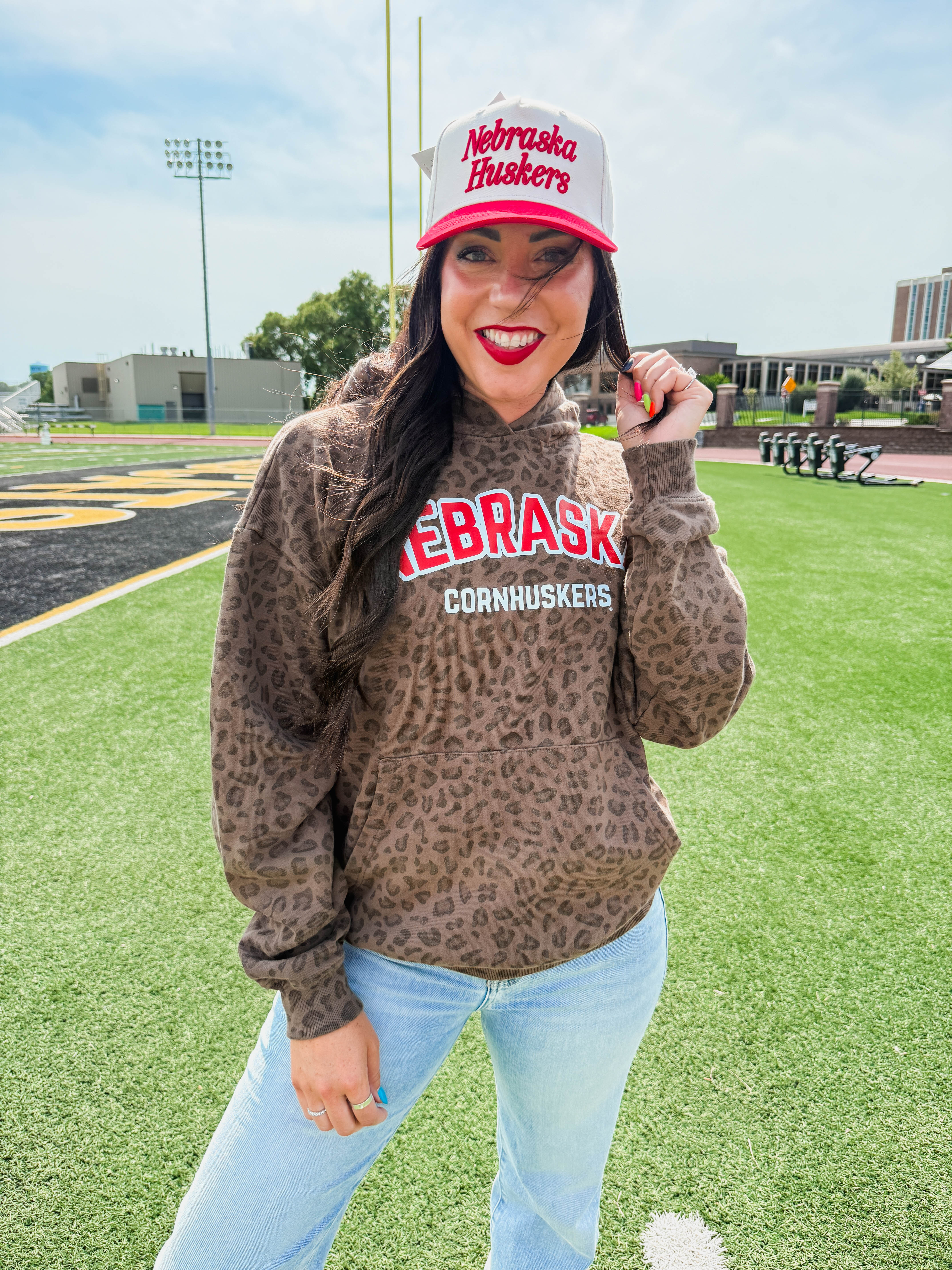 Nebraska Cornhuskers Leopard Hoodie - Image 20