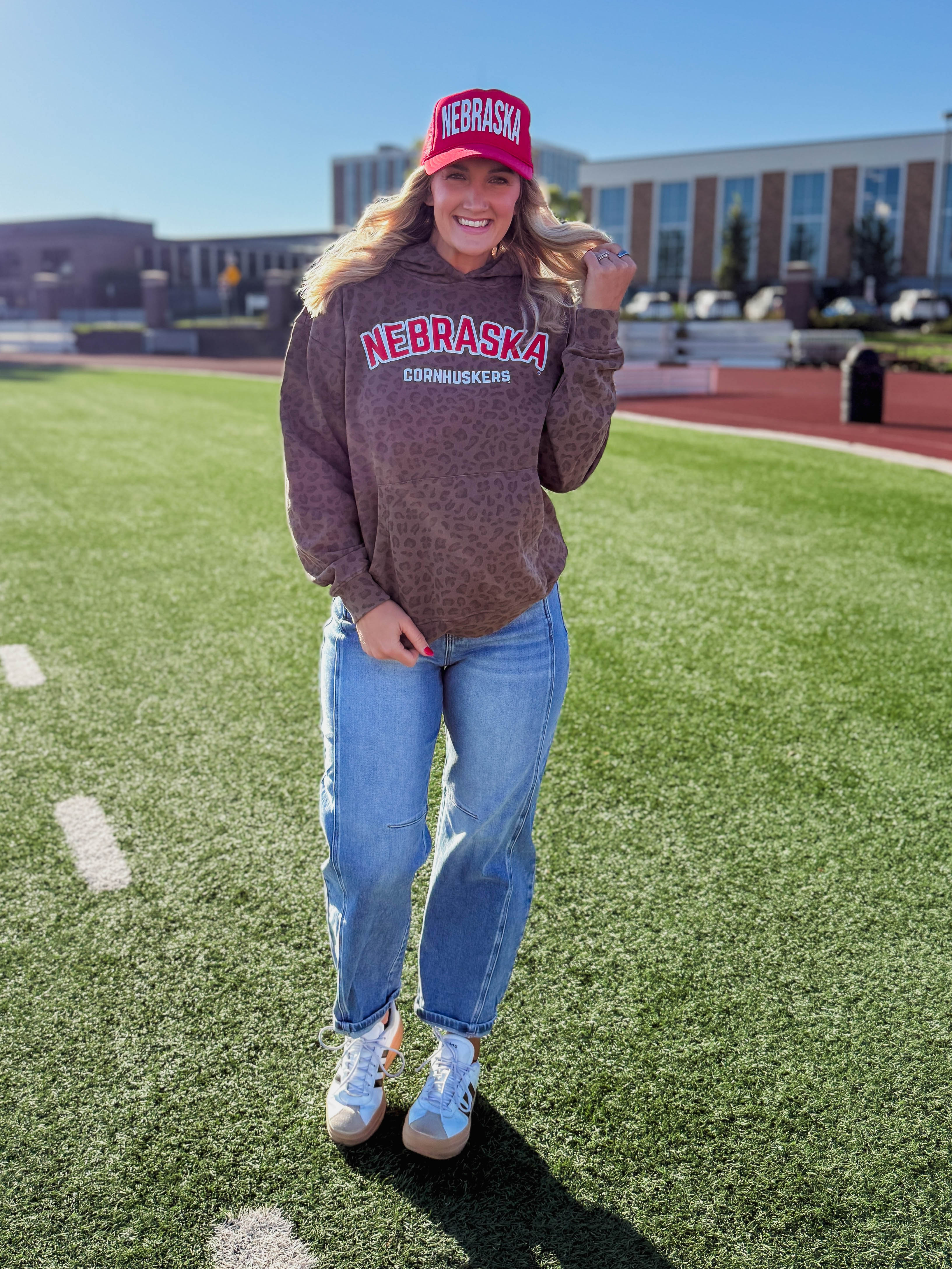 Nebraska Cornhuskers Leopard Hoodie - Image 21