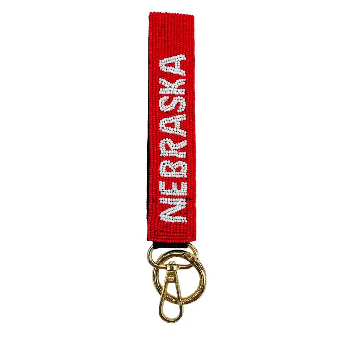 Nebraska Gameday Beaded Wristlet - Image 2