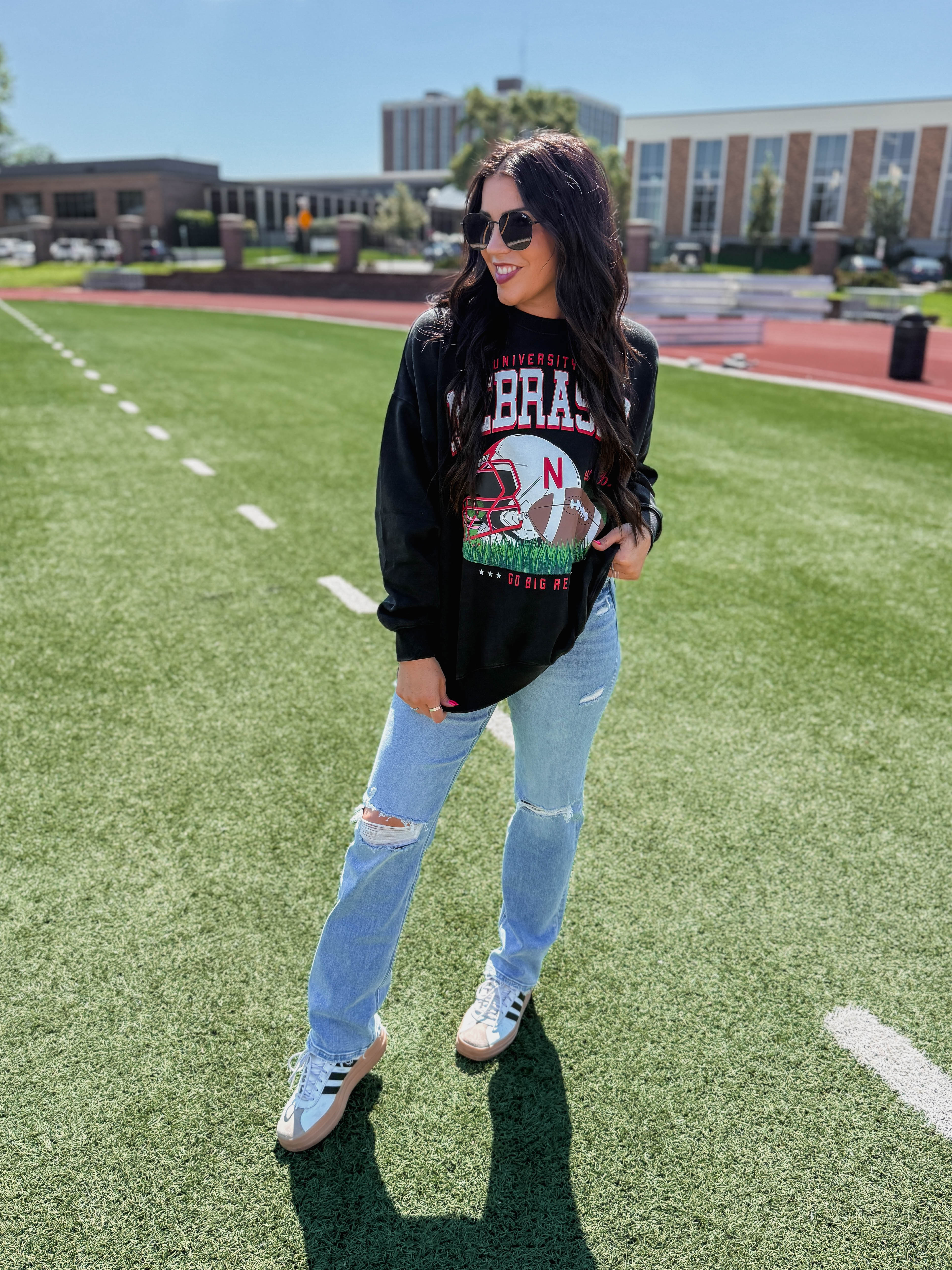 Nebraska Malone Multi Media Crew-Black - Image 3
