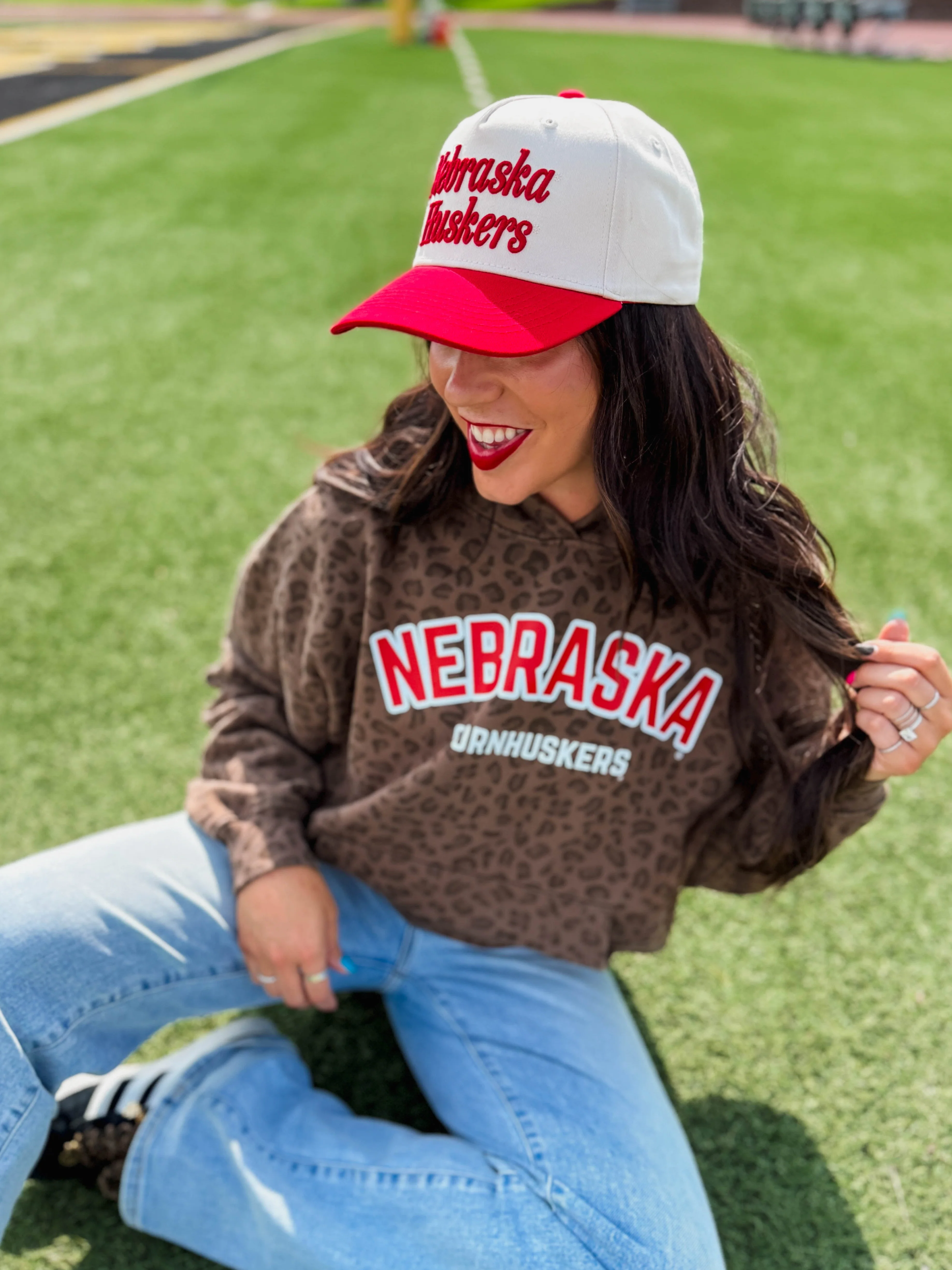 Nebraska Script Canvas Hat - Image 2