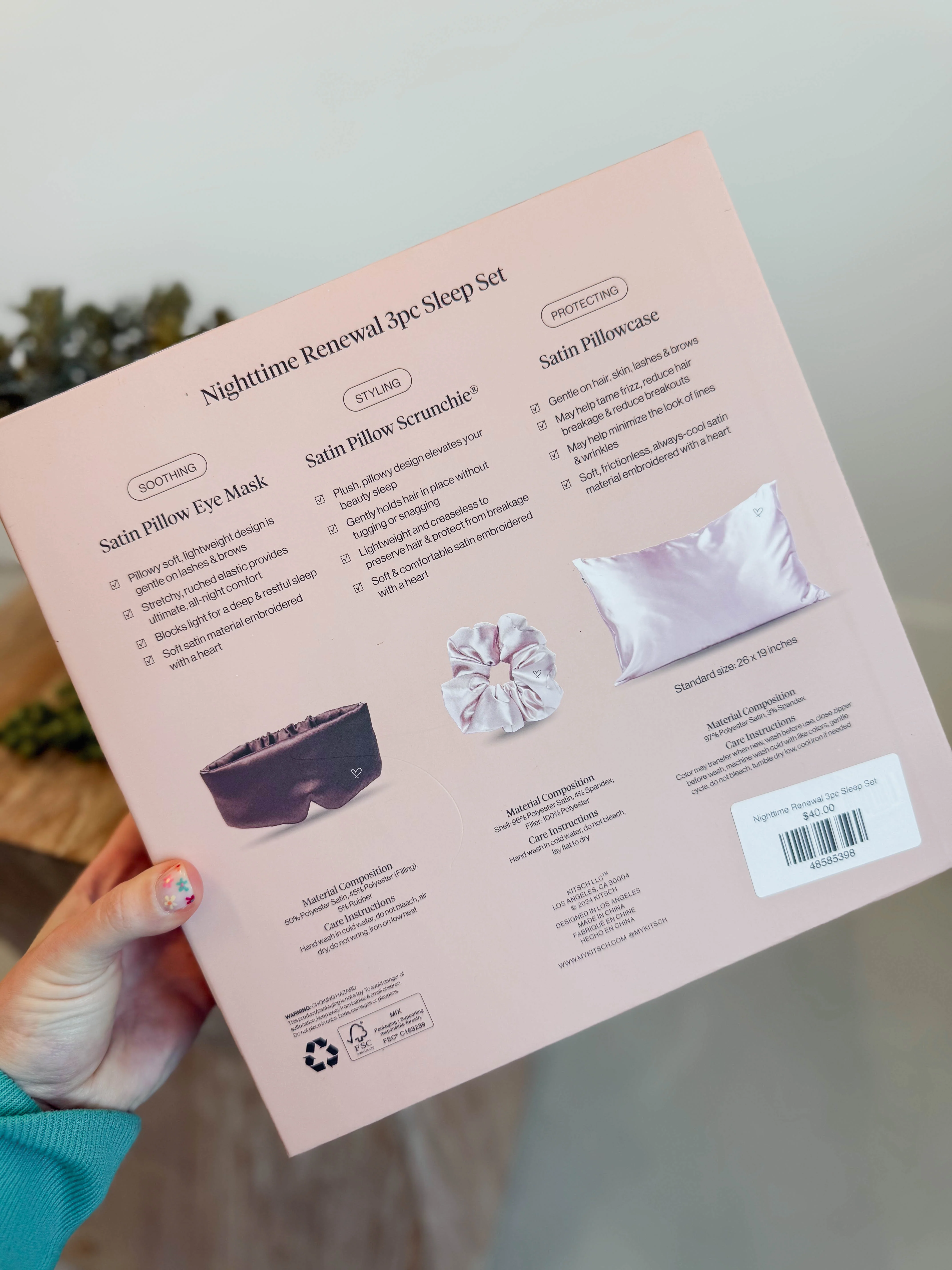 Nighttime Renewal 3pc Sleep Set - Image 3