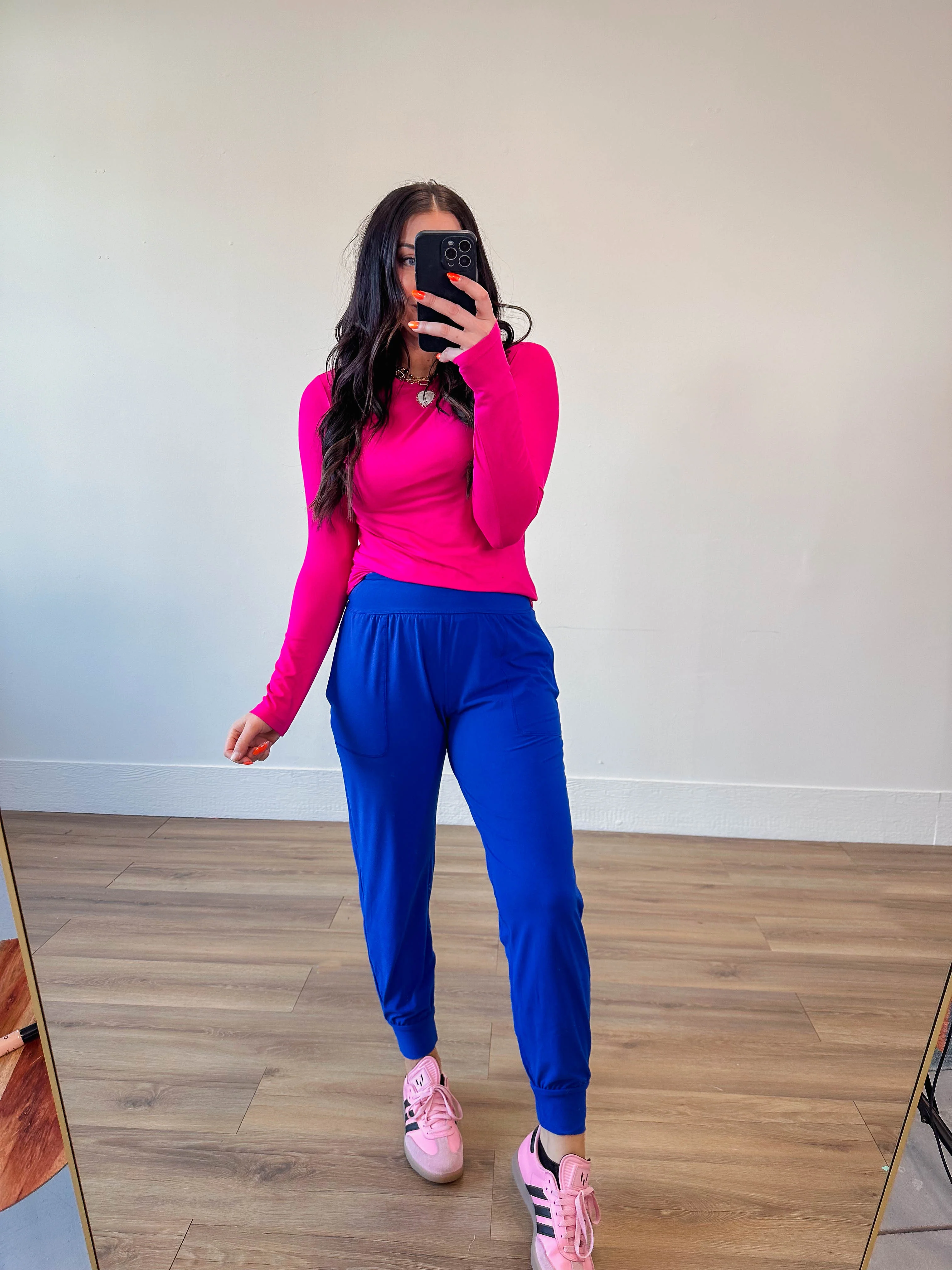 On The Go Joggers-Royal - Image 6