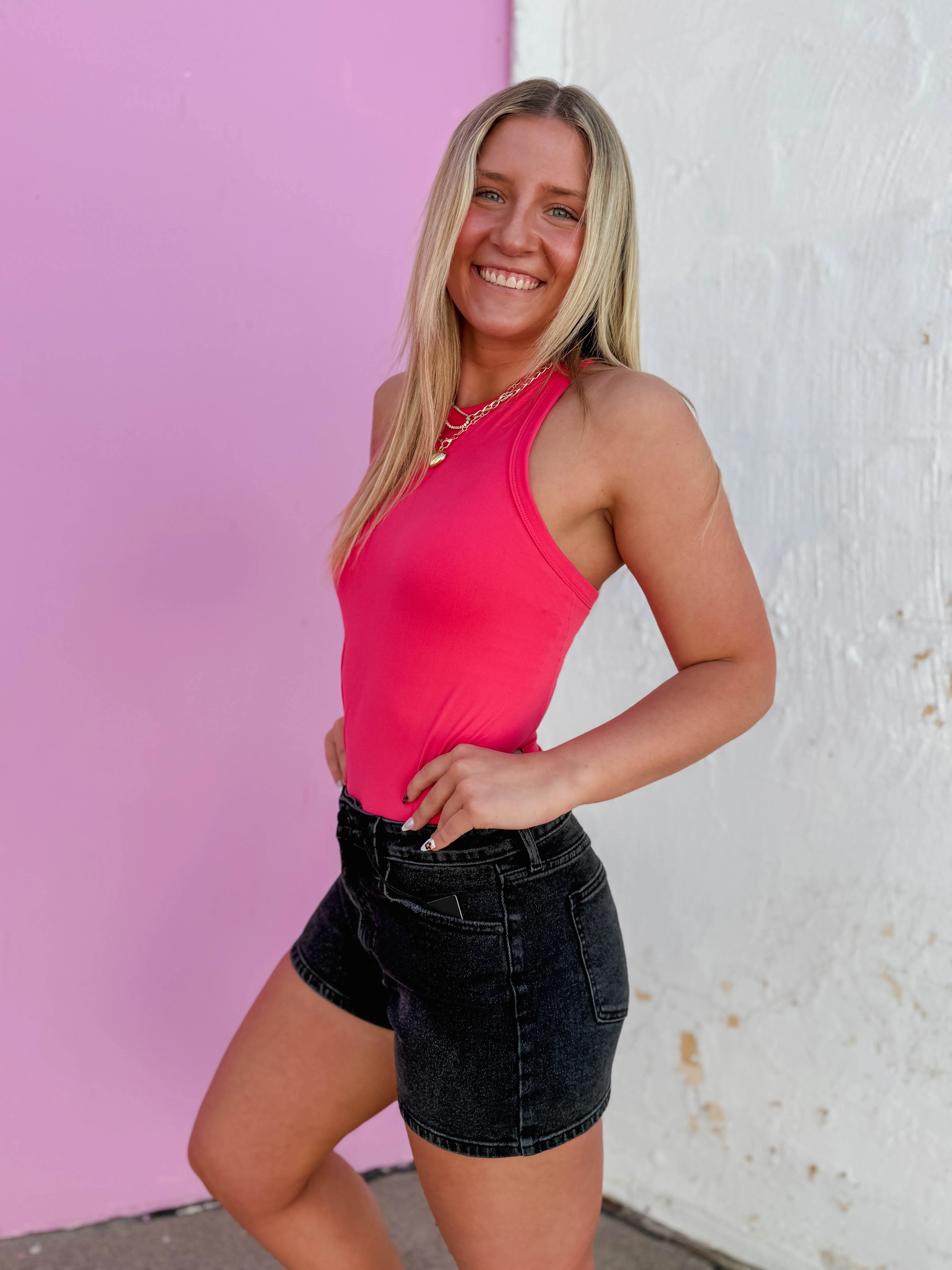 On The Move Tank-Flamingo Pink - Image 3