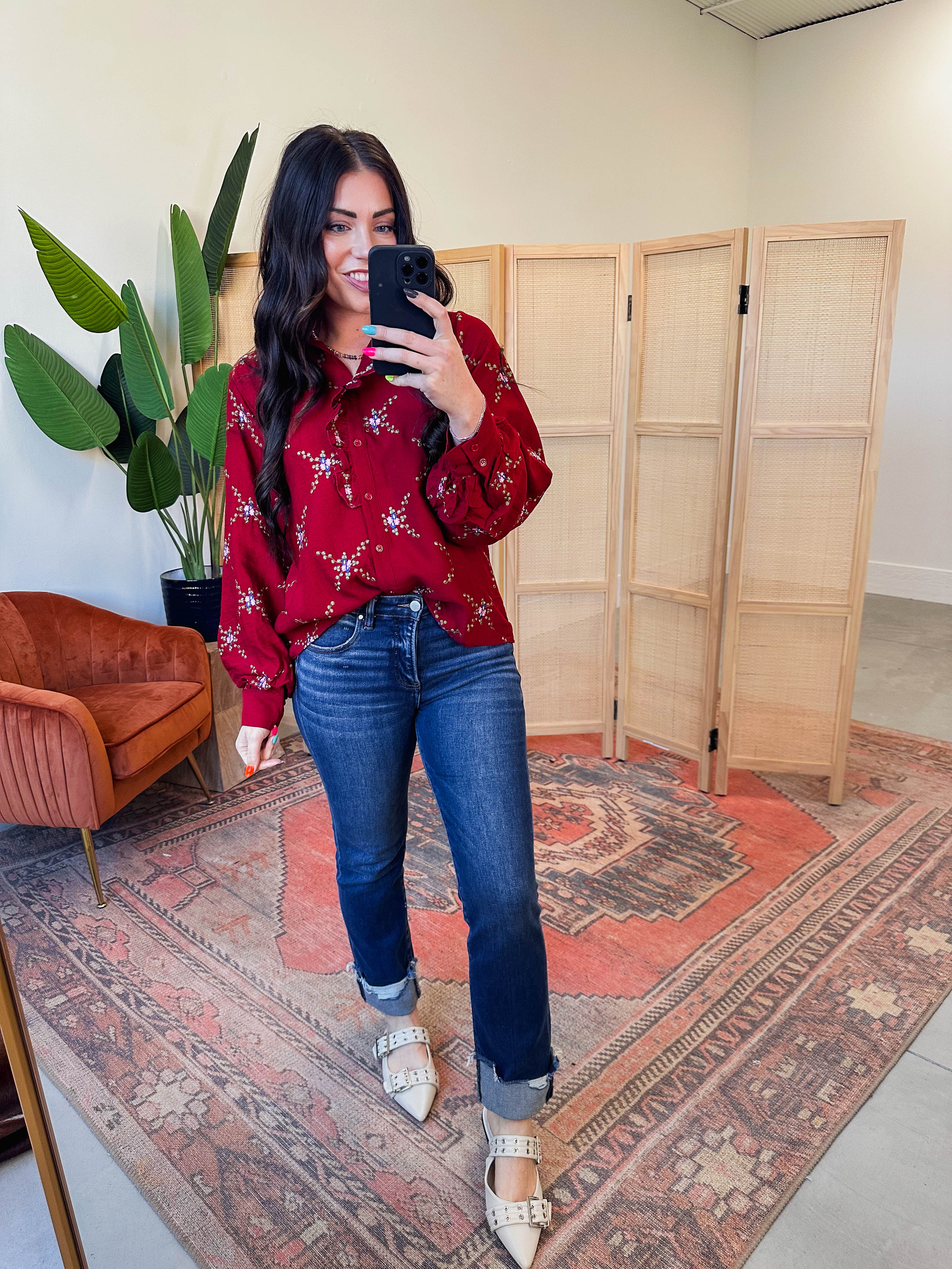 Ophelia Floral Top - Image 10