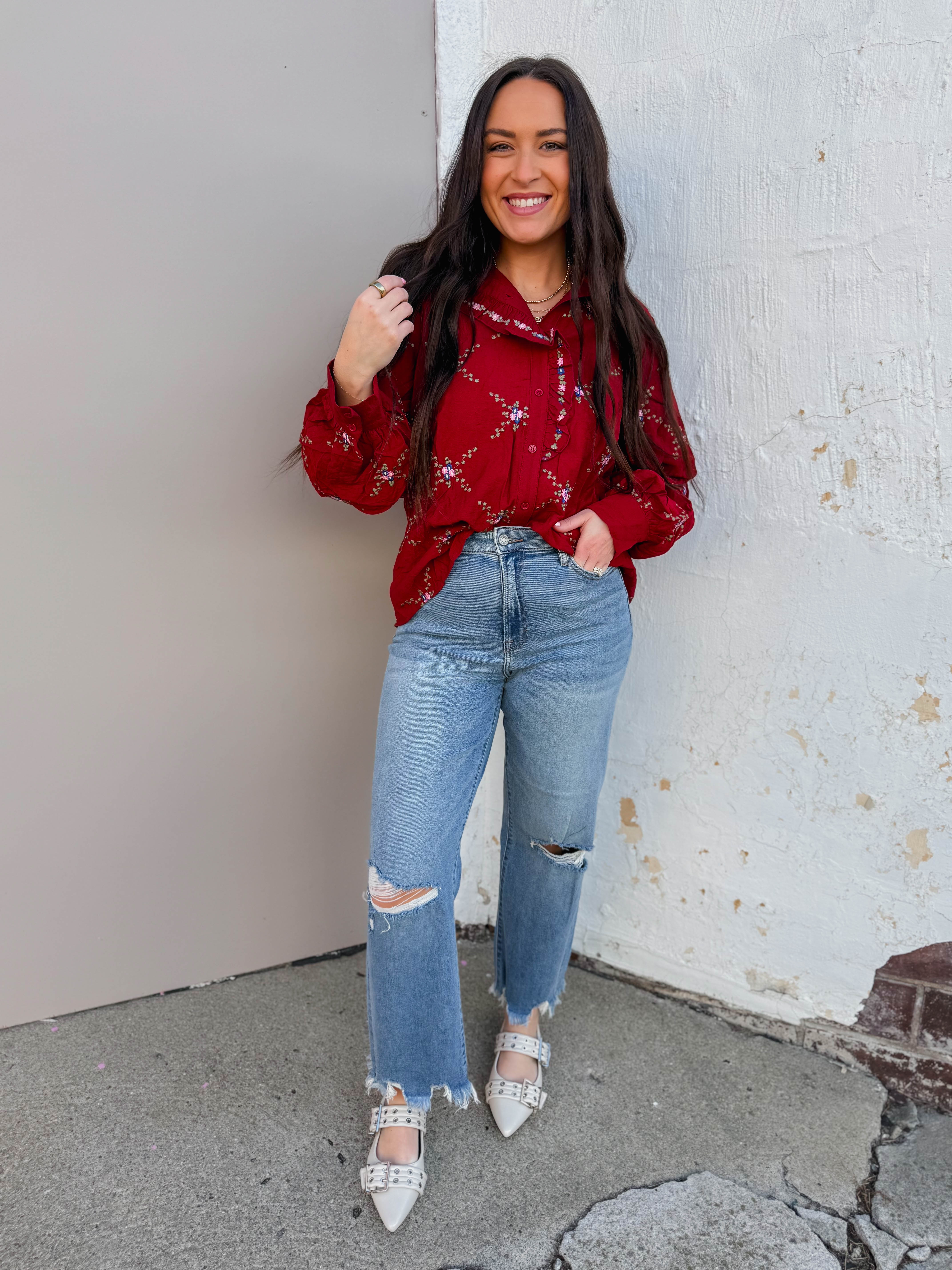 Ophelia Floral Top - Image 12