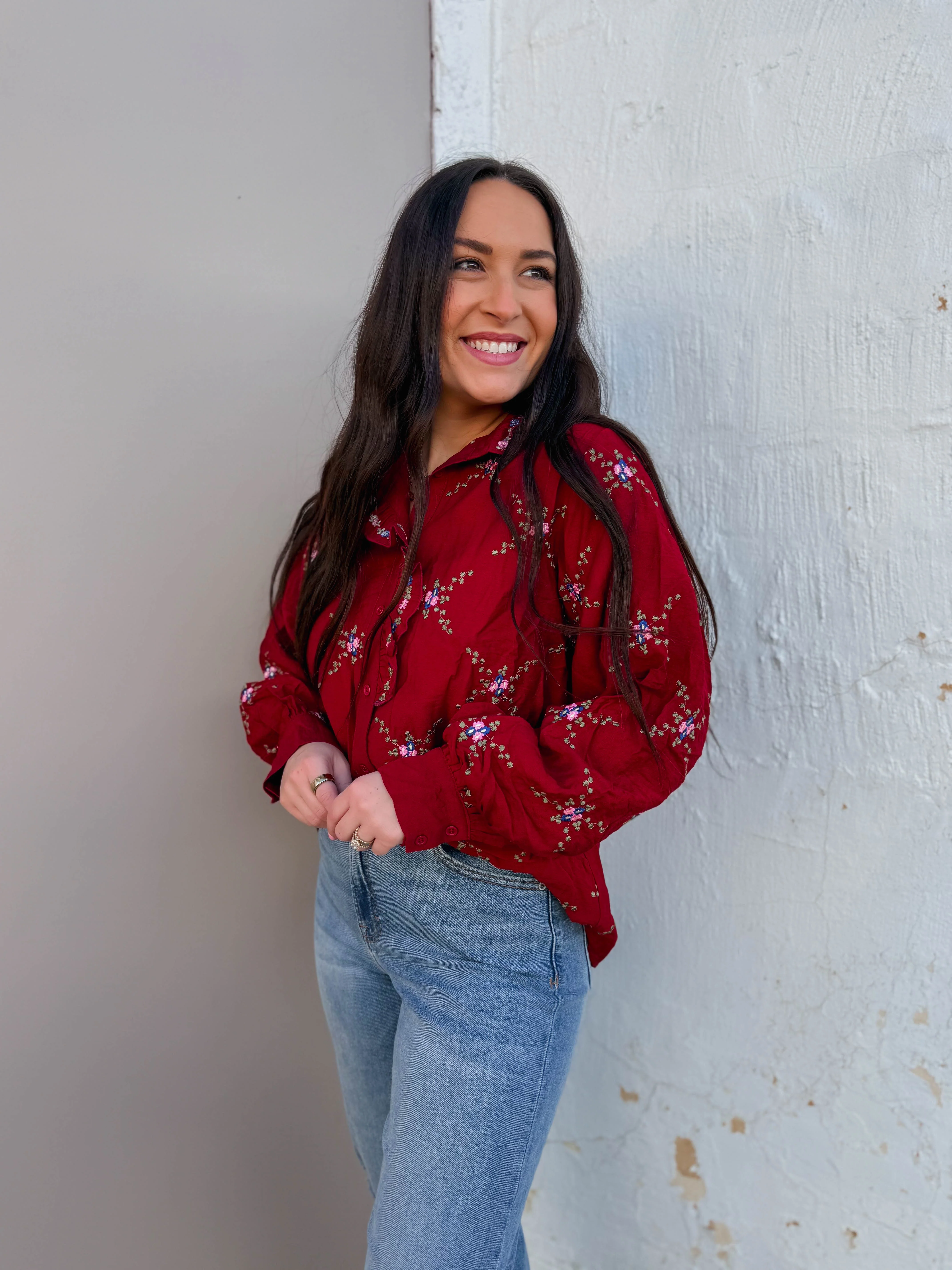 Ophelia Floral Top - Image 14