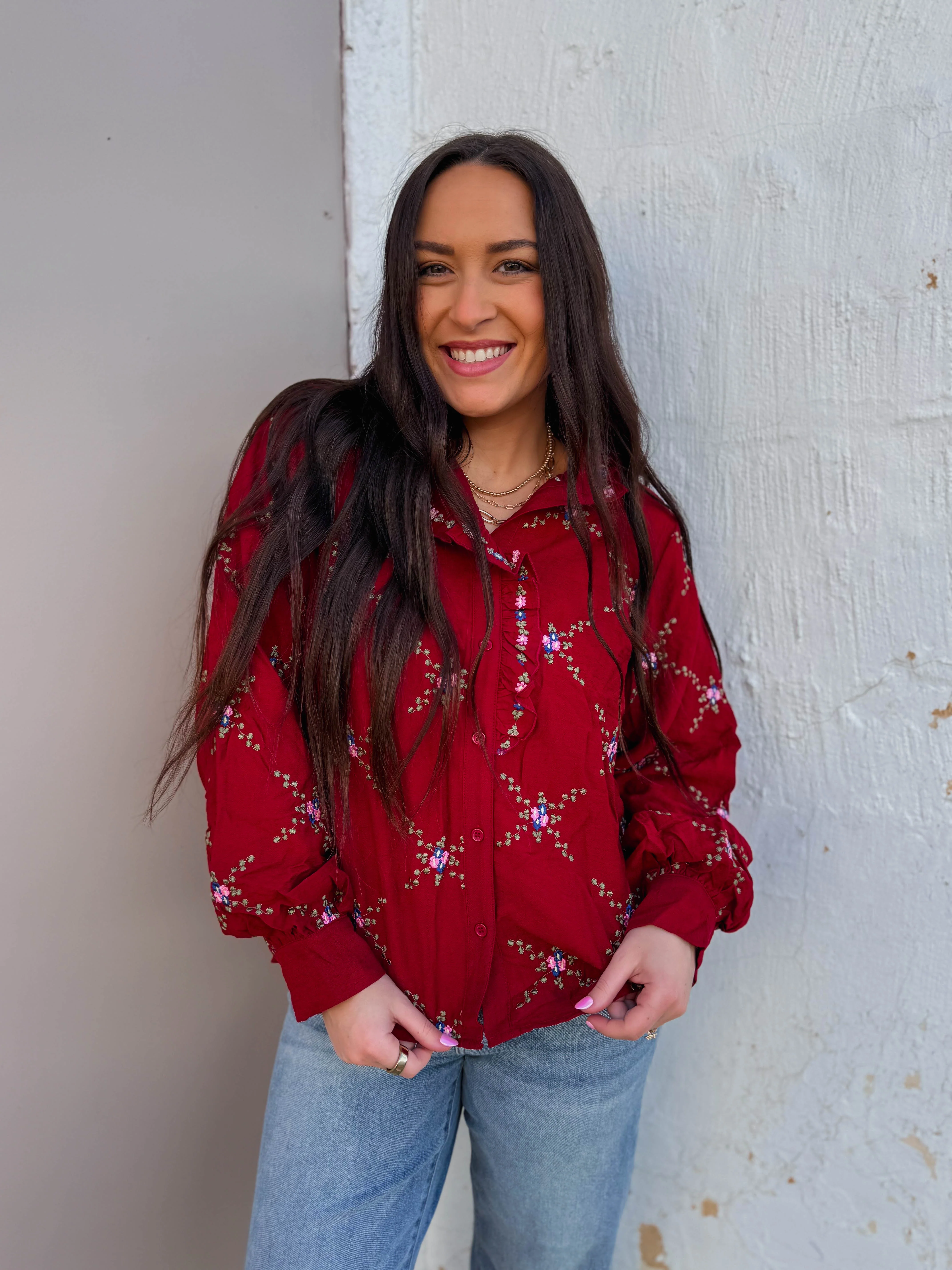Ophelia Floral Top - Image 15