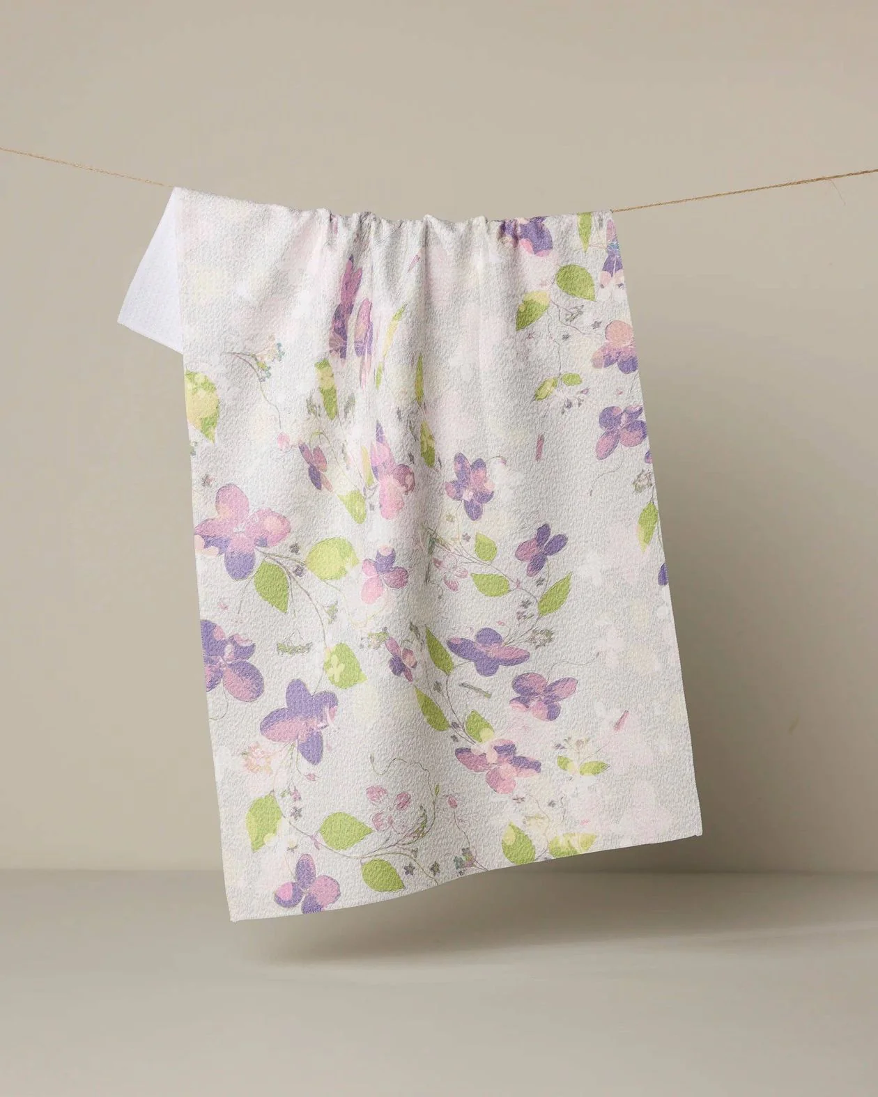 Ophelia Garden Tea Towel - Geometry