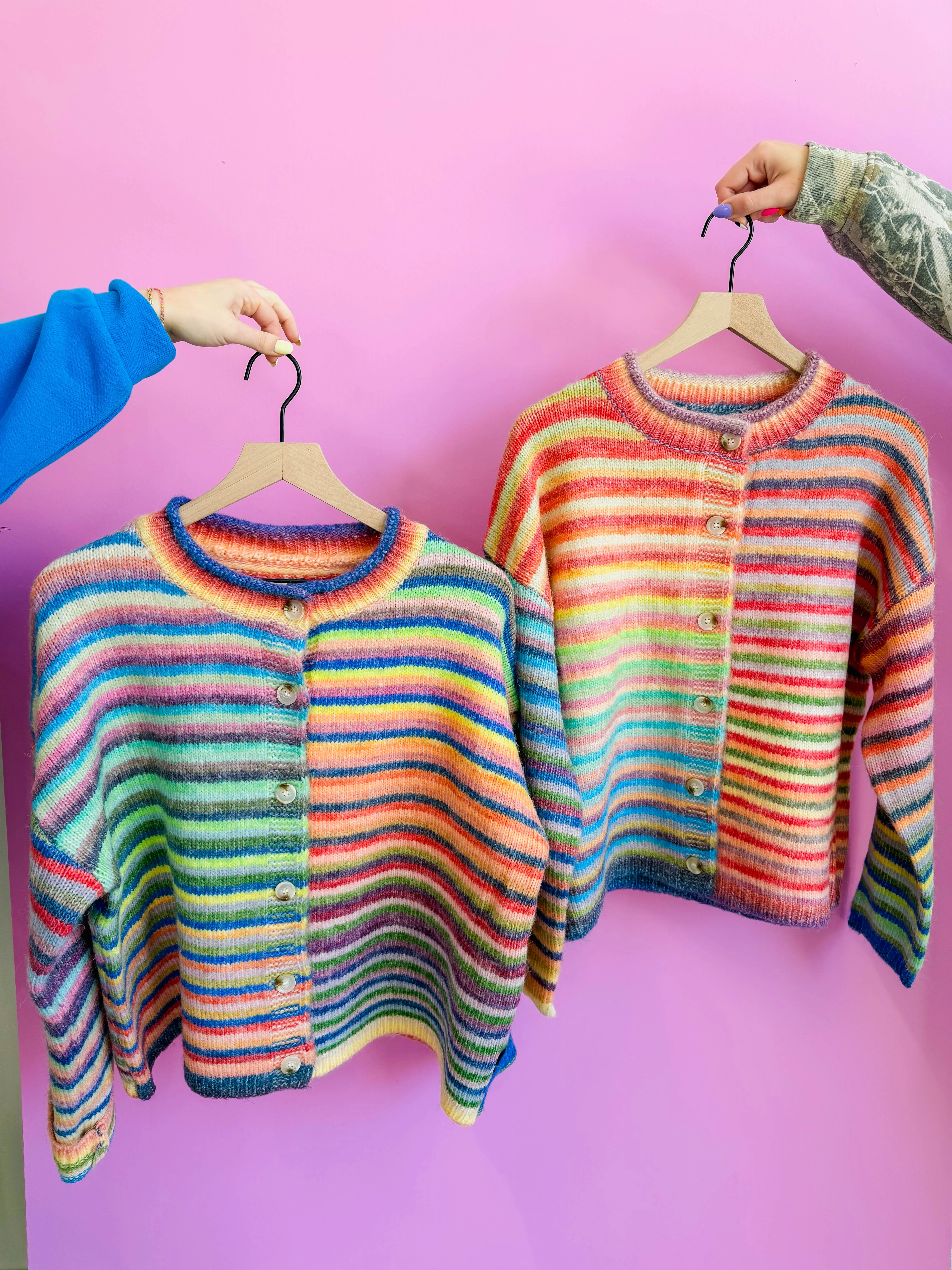 Over The Rainbow Cardigan-Sky/Purple - Image 25