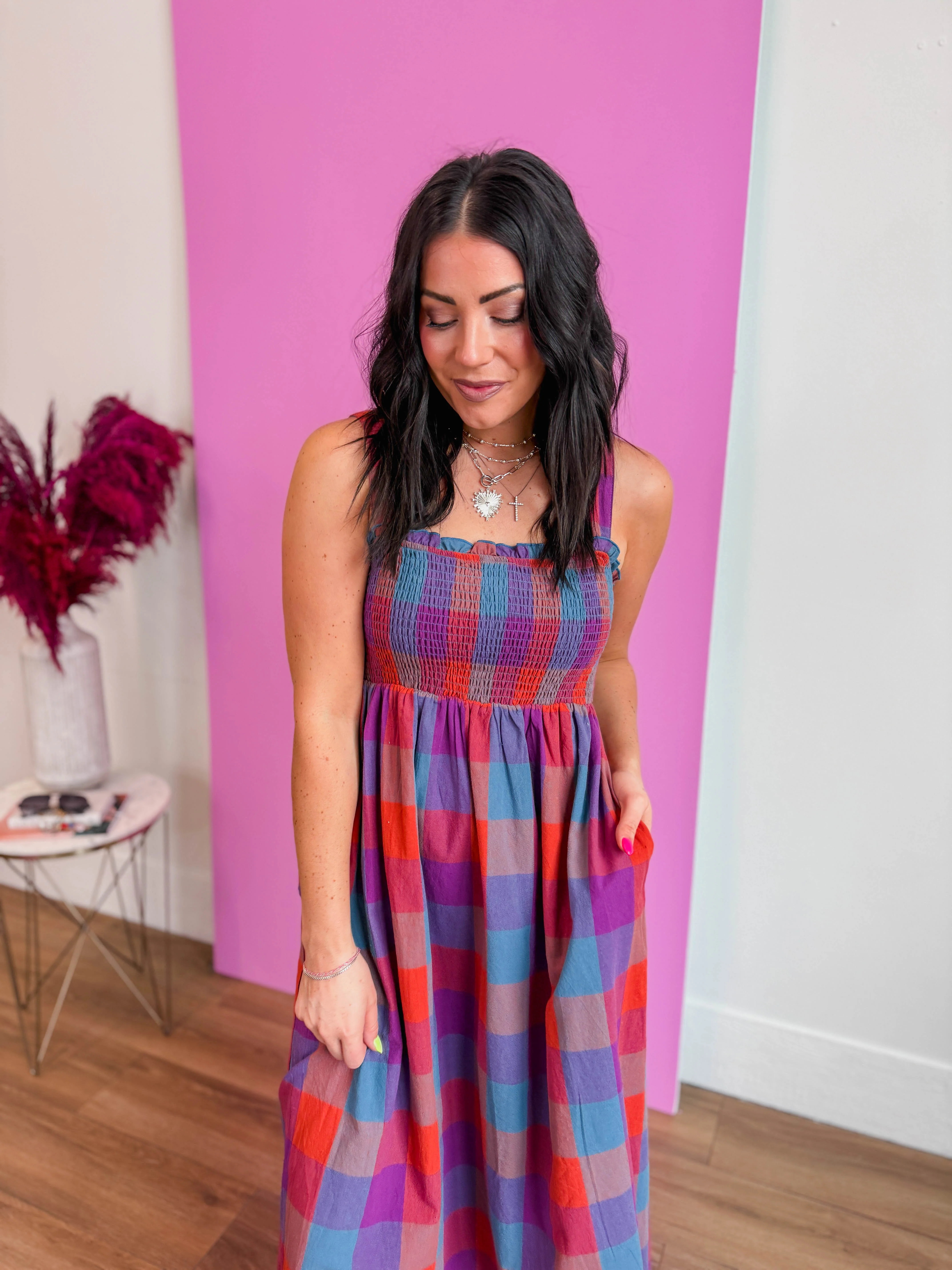Palette Pop Midi Dress - Image 3