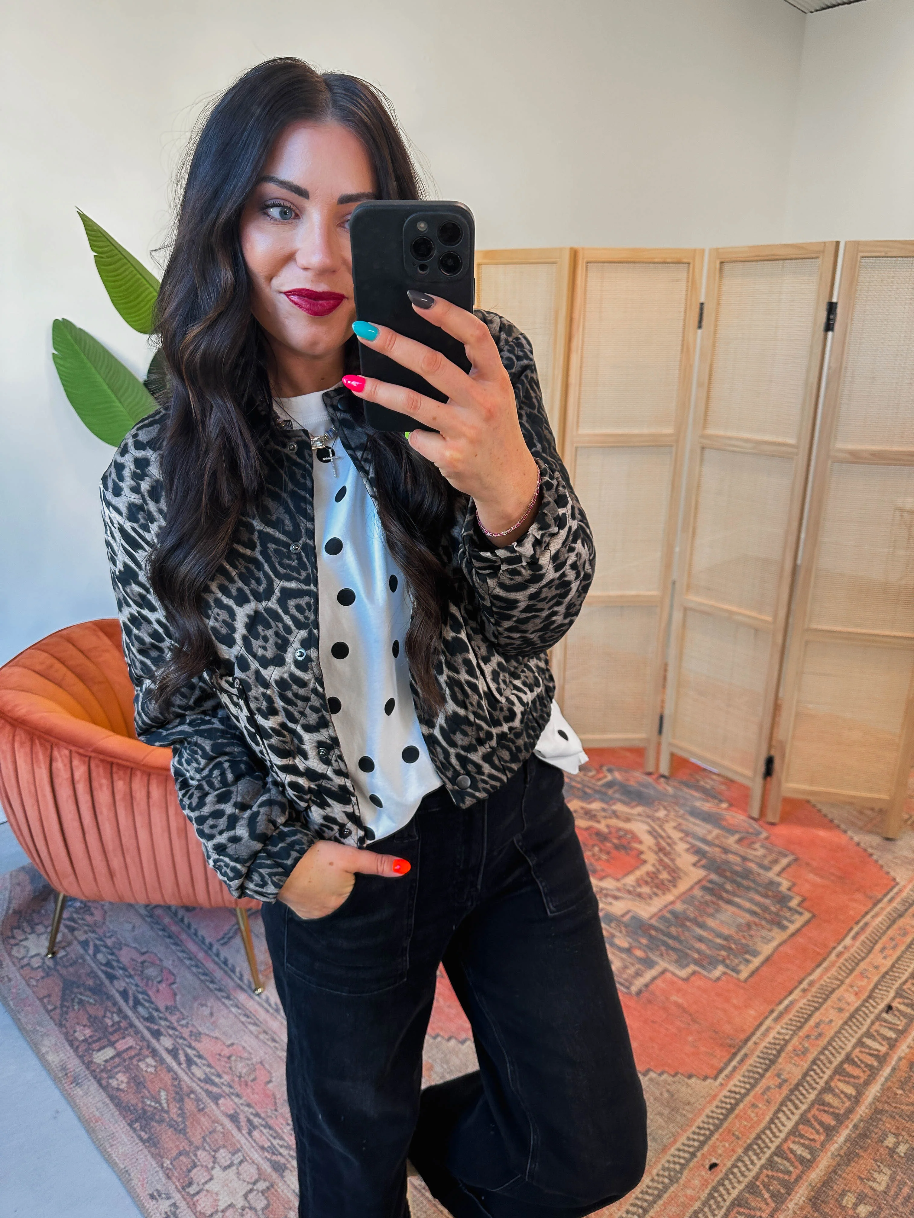 Paloma Leopard Jacket - Image 4