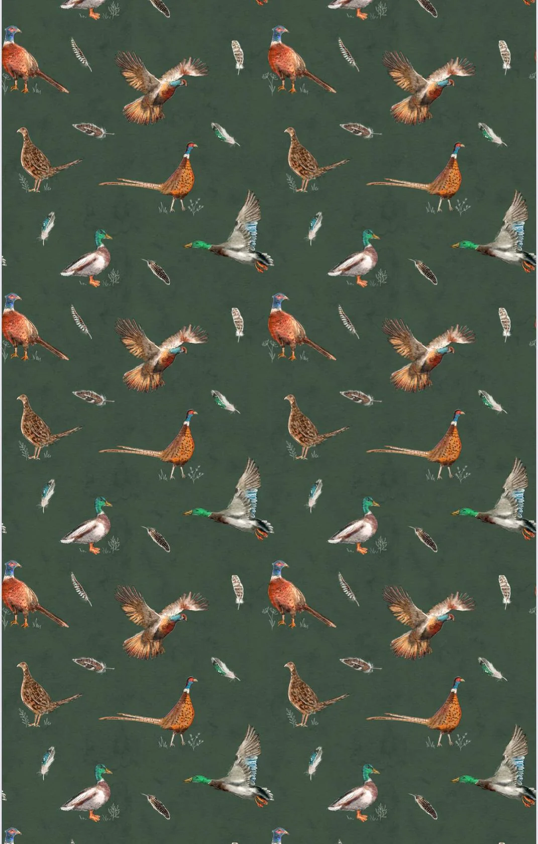 Pheasant: Double-Sided Hand Towel - Image 2
