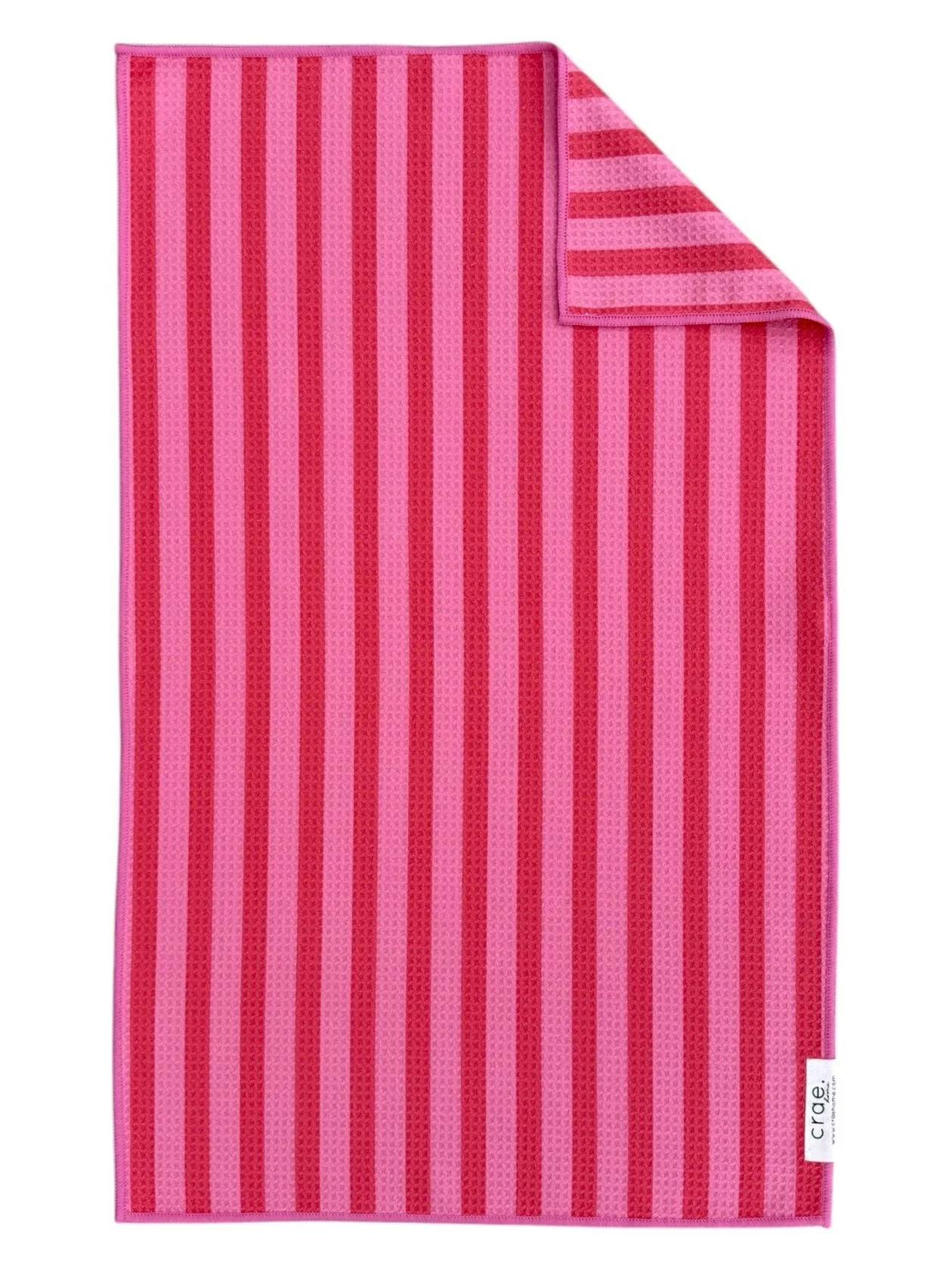 Pink Licorice: Double-sided Hand Towel-crae Home - Image 3