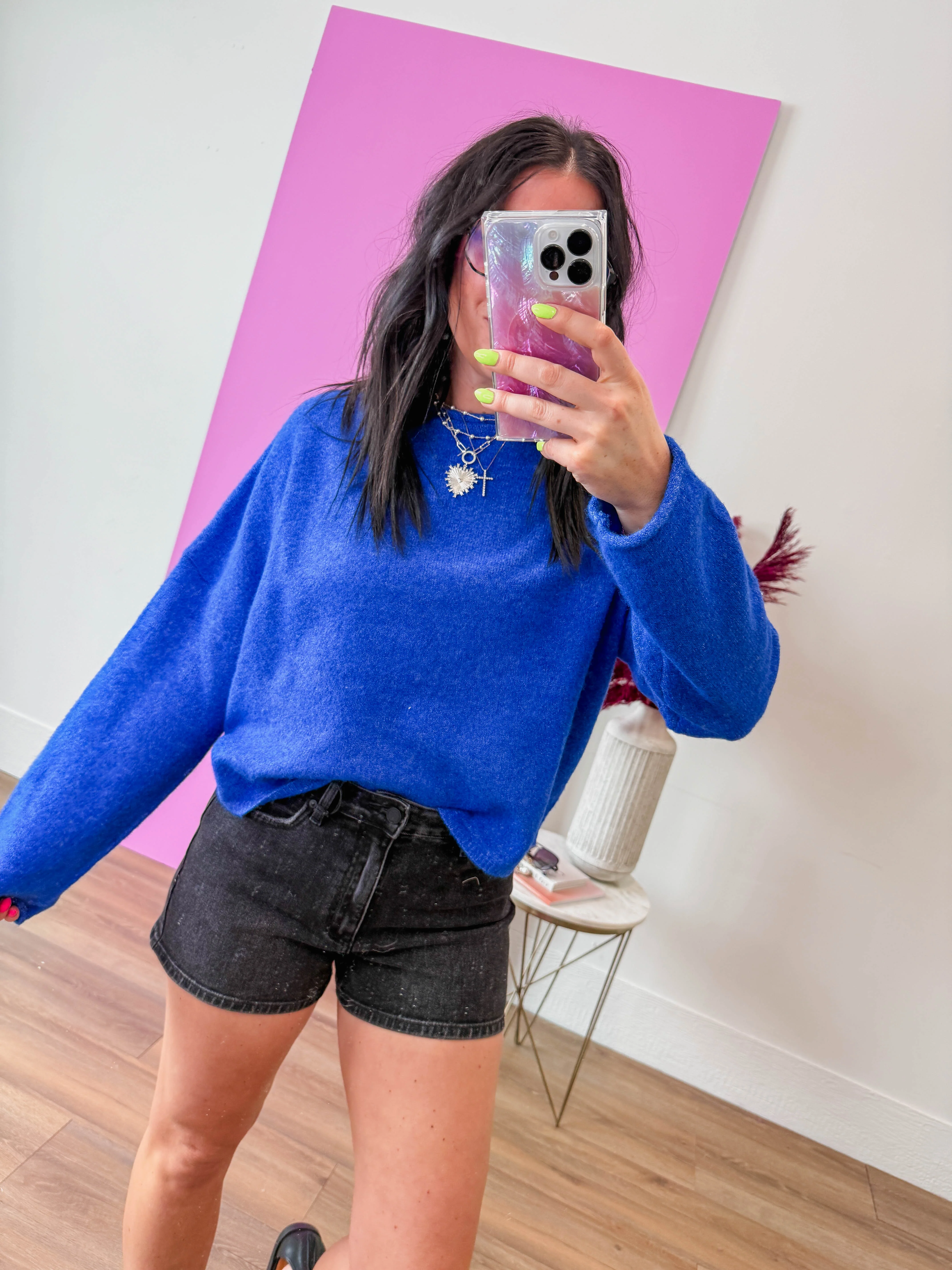 Piper Sweater-Blue - Image 4