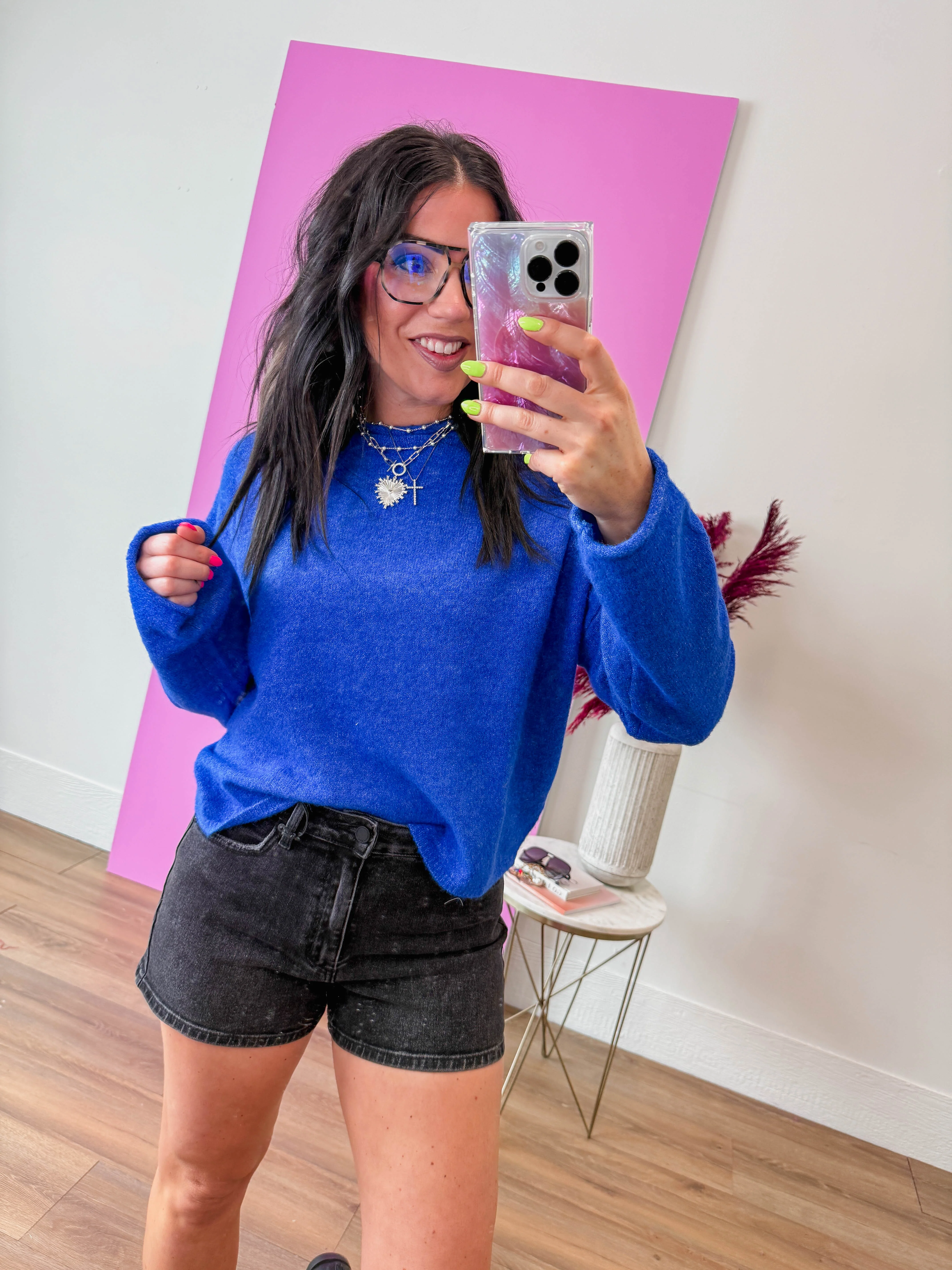 Piper Sweater-Blue - Image 8