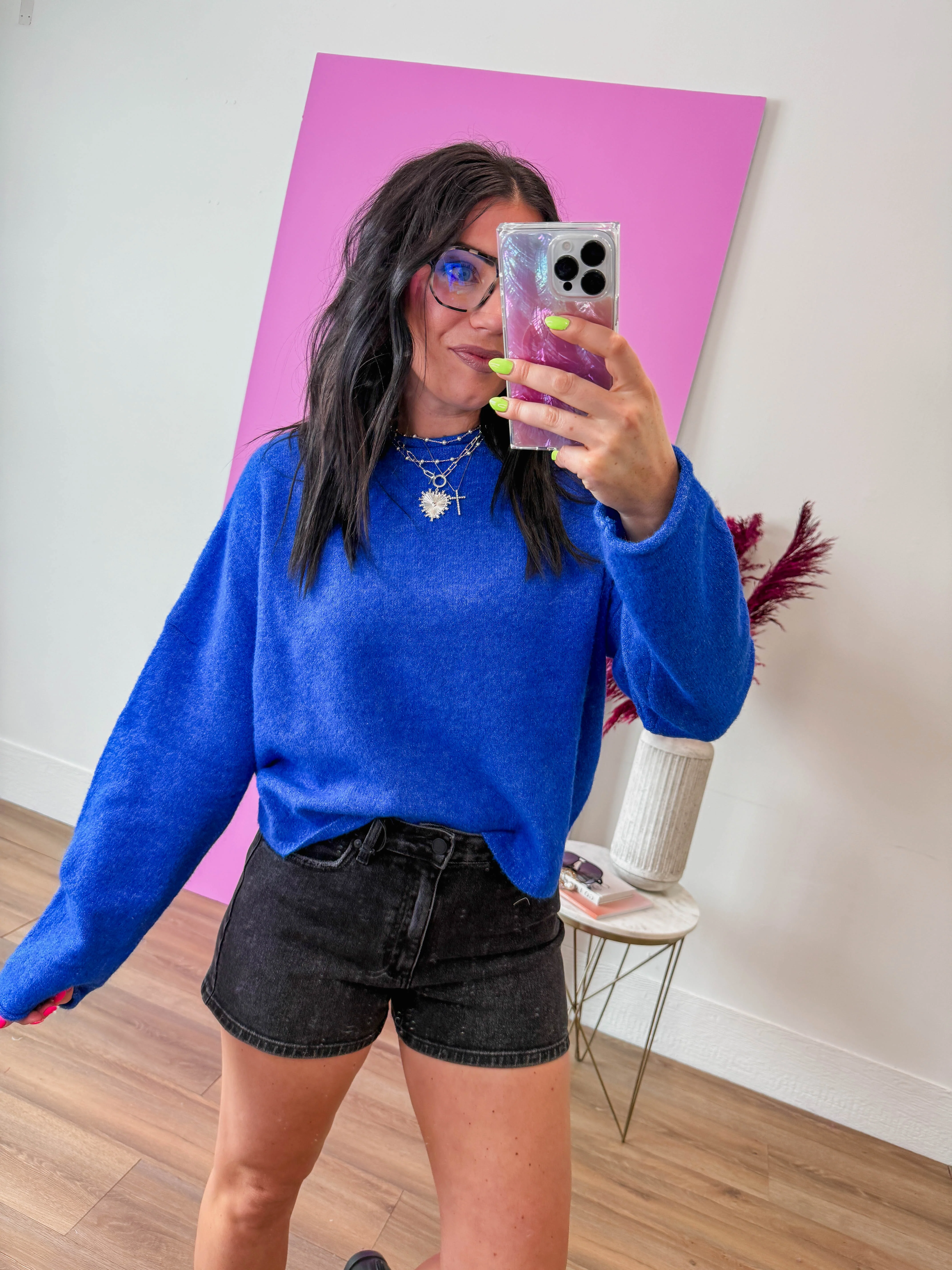 Piper Sweater-Blue - Image 9