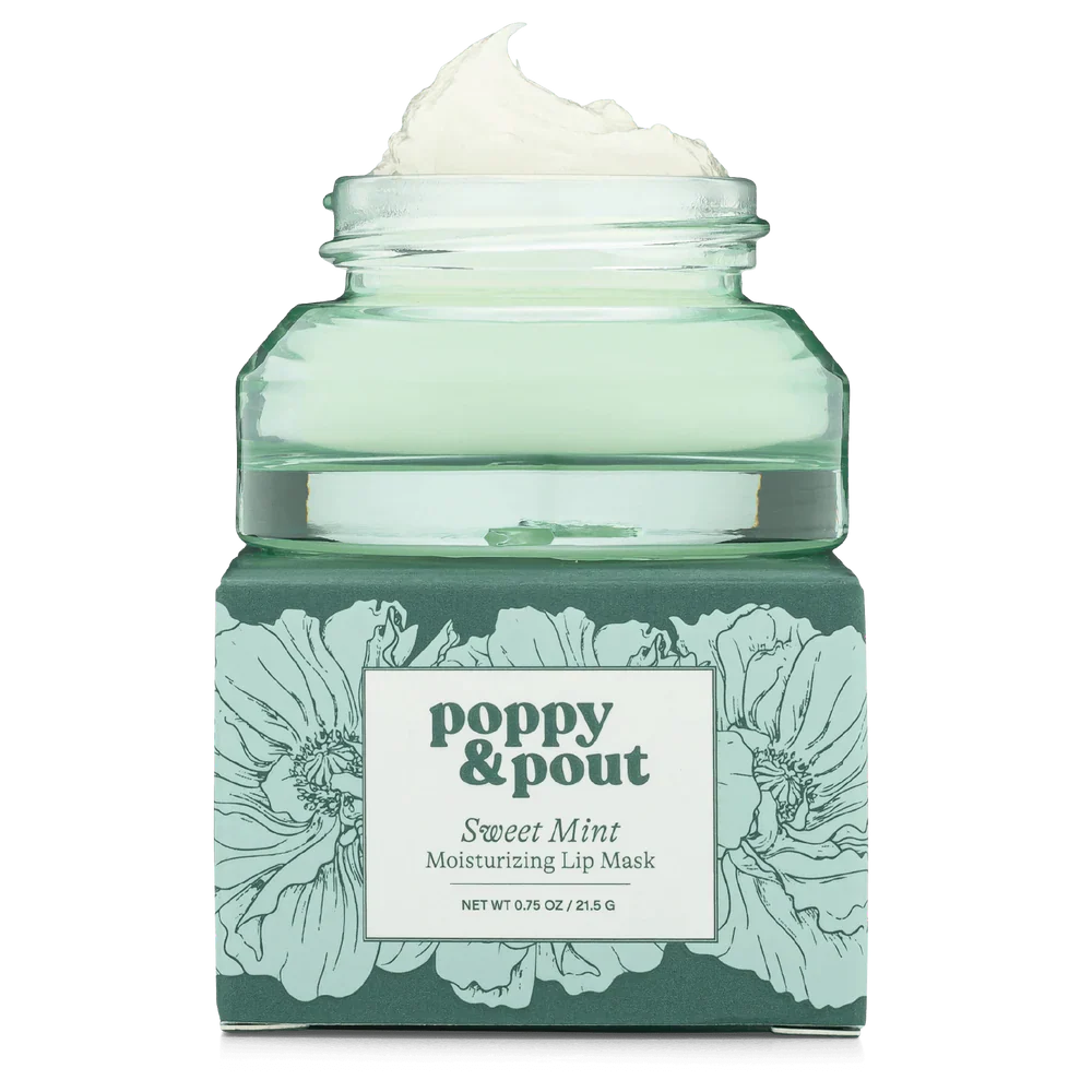 Poppy & Pout Lip Mask-Sweet Mint