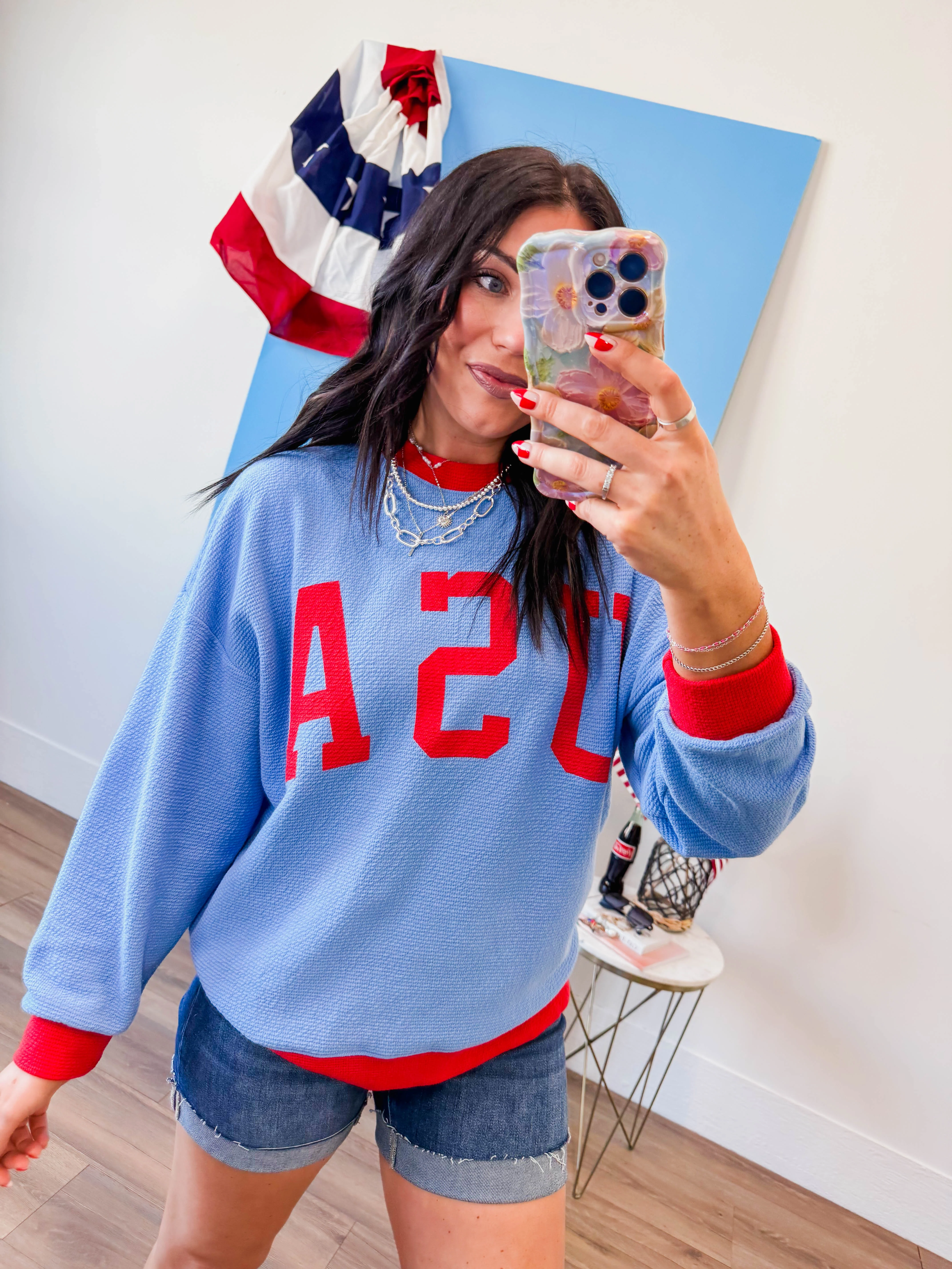 USA Knit Pullover - Image 2