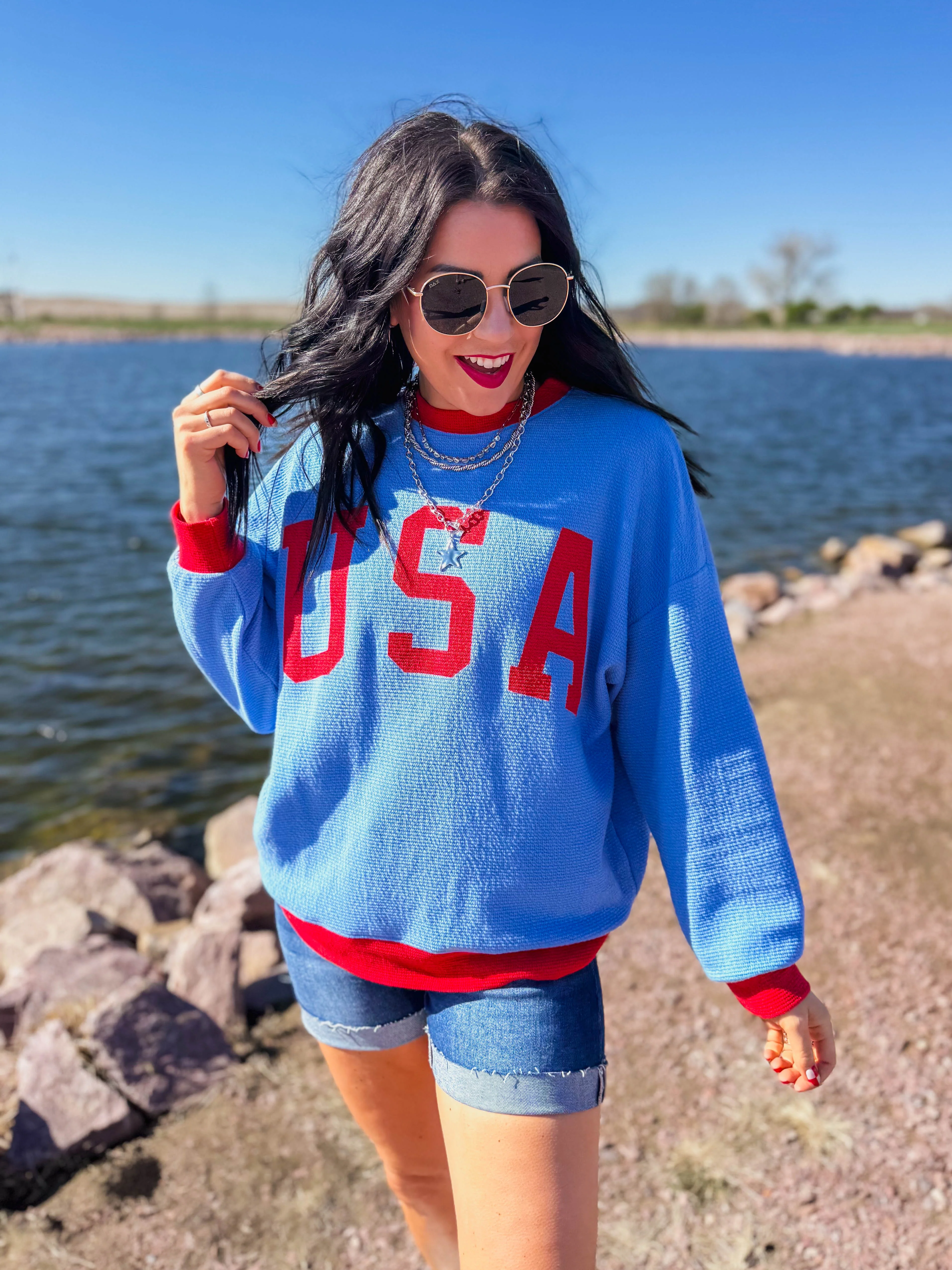 USA Knit Pullover - Image 7