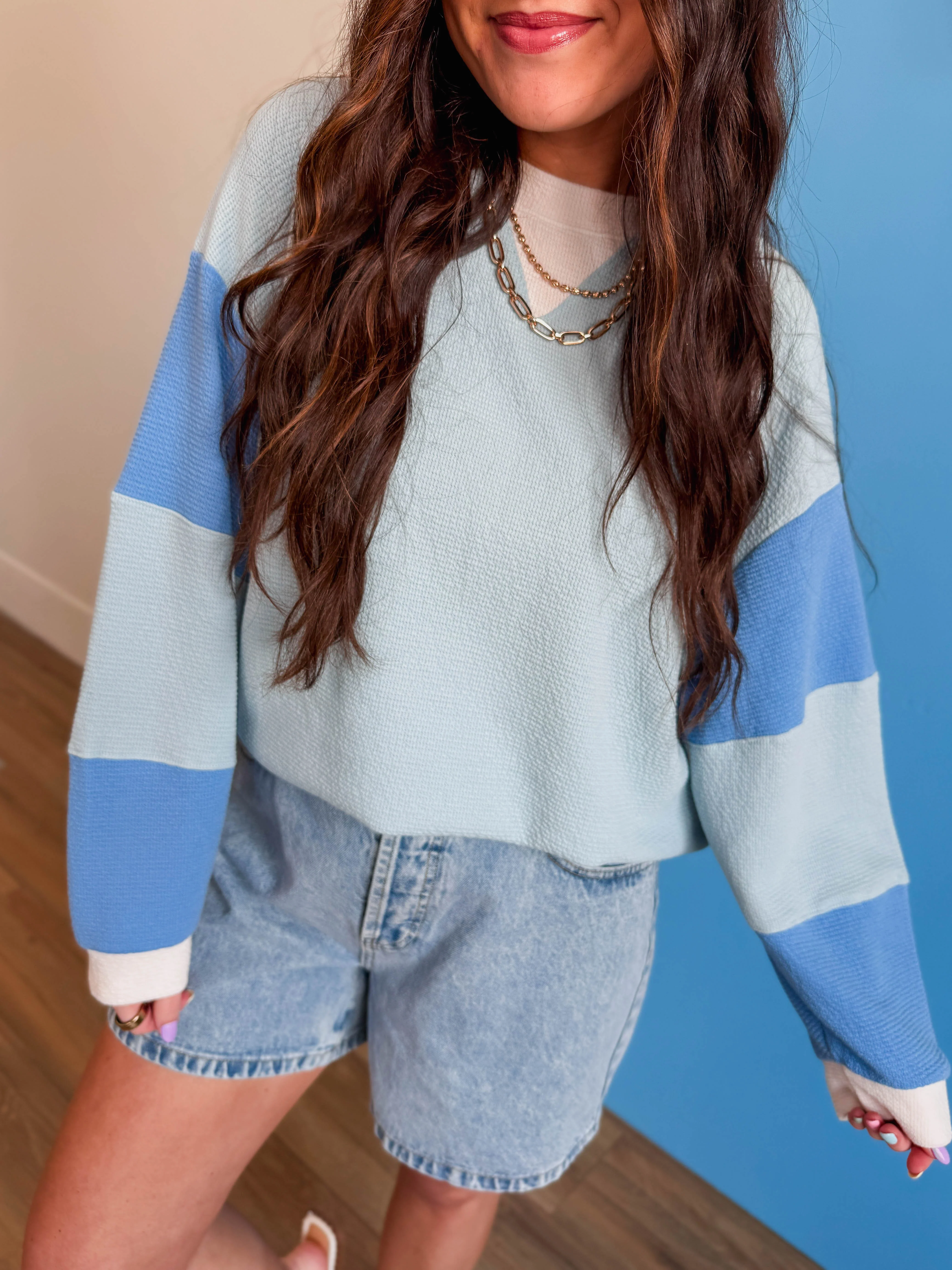 Layla Color Block Pullover - Image 6
