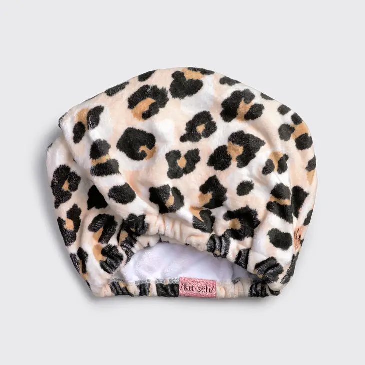 Quick Dry Hair Towel-Leopard - Image 8