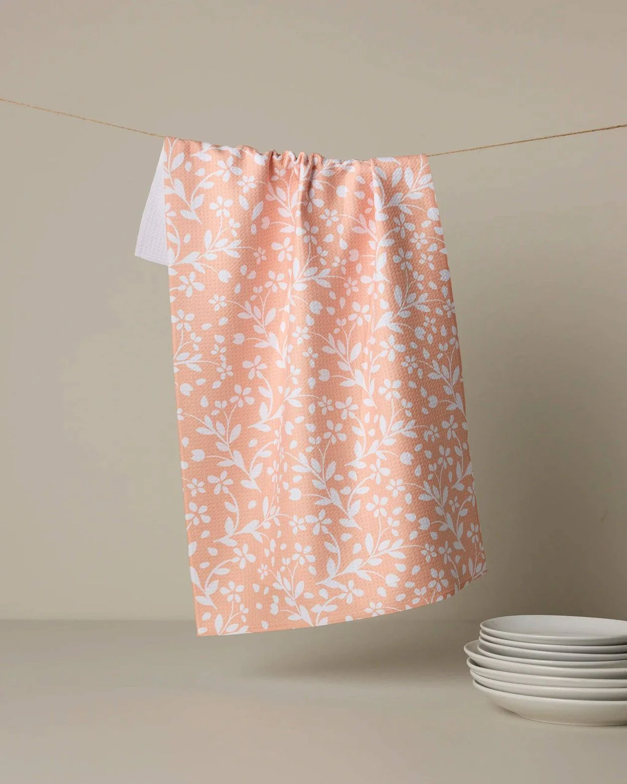 Quiet Radiance Tea Towel - Geometry