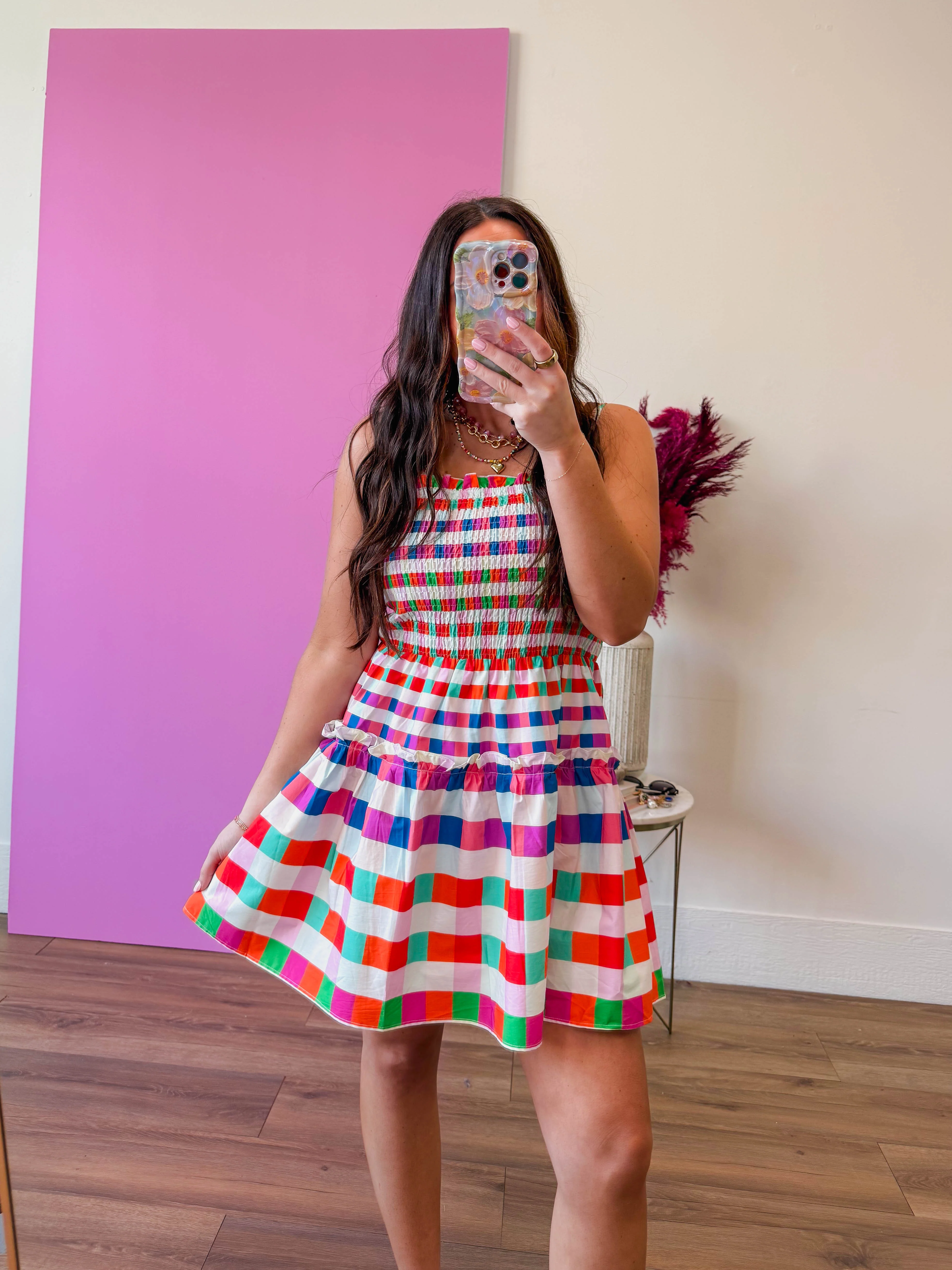 Rainbow Rush Mini Dress - Image 5