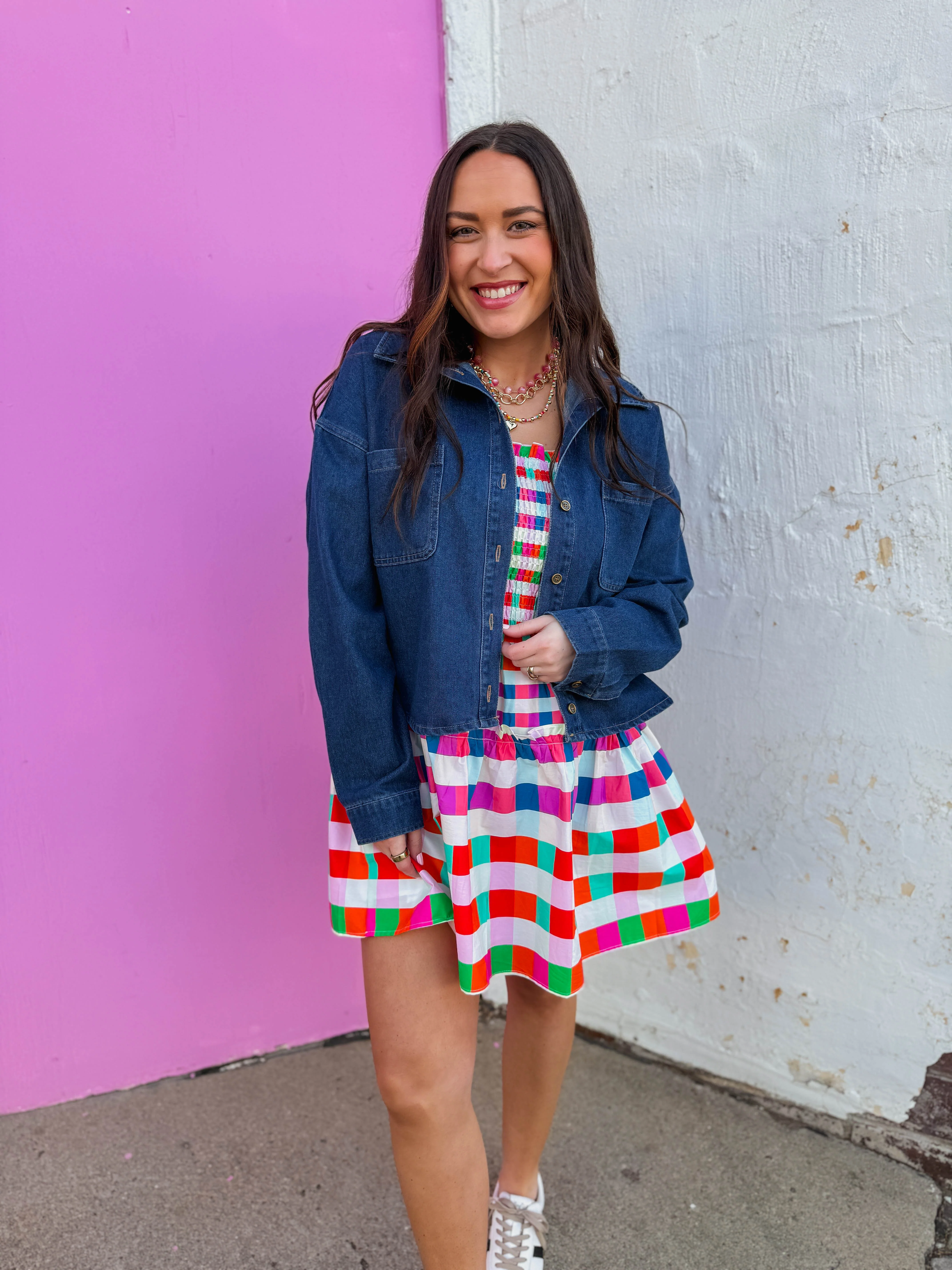 Rainbow Rush Mini Dress - Image 8