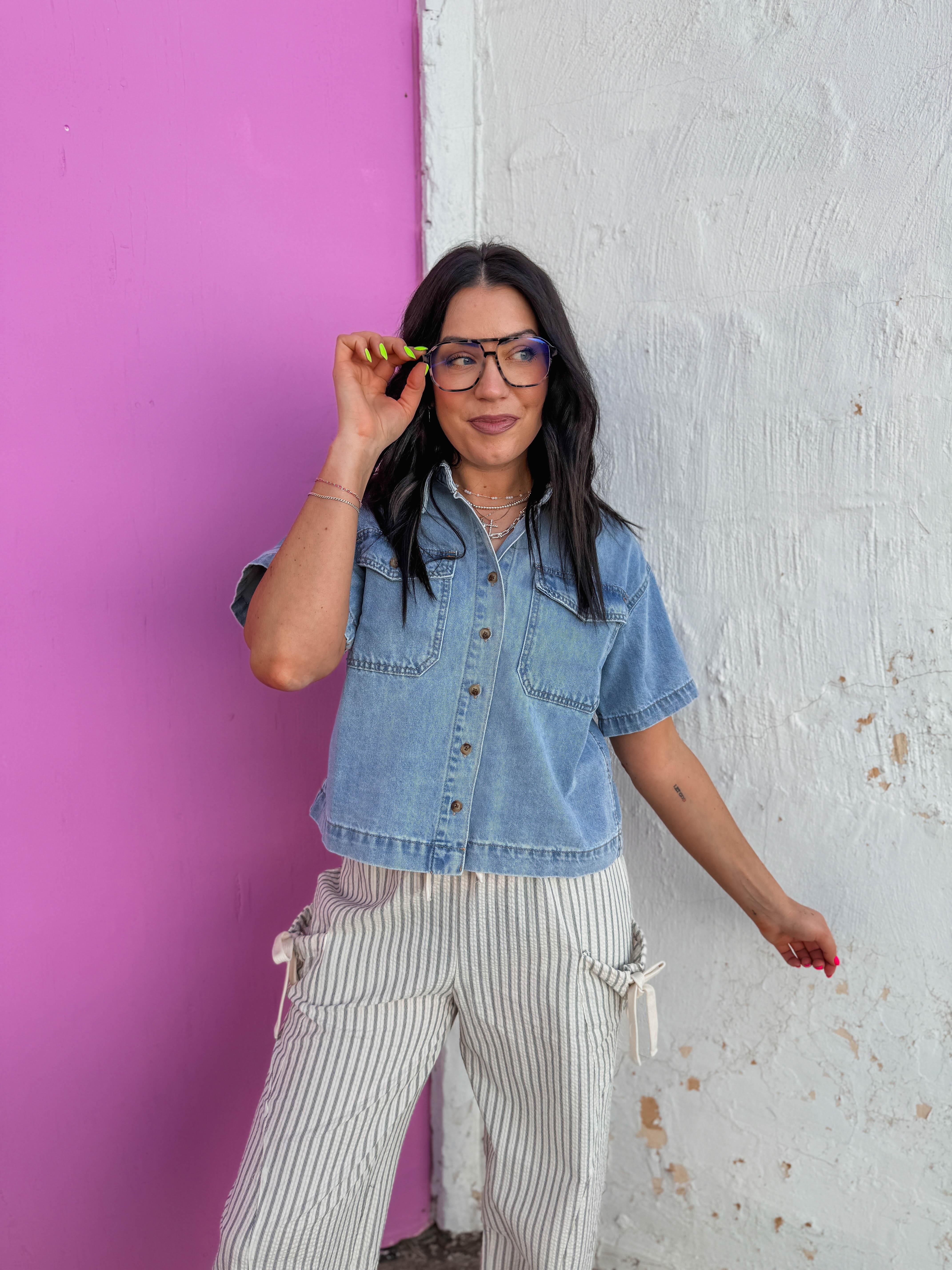 Randi Denim Top - Image 6