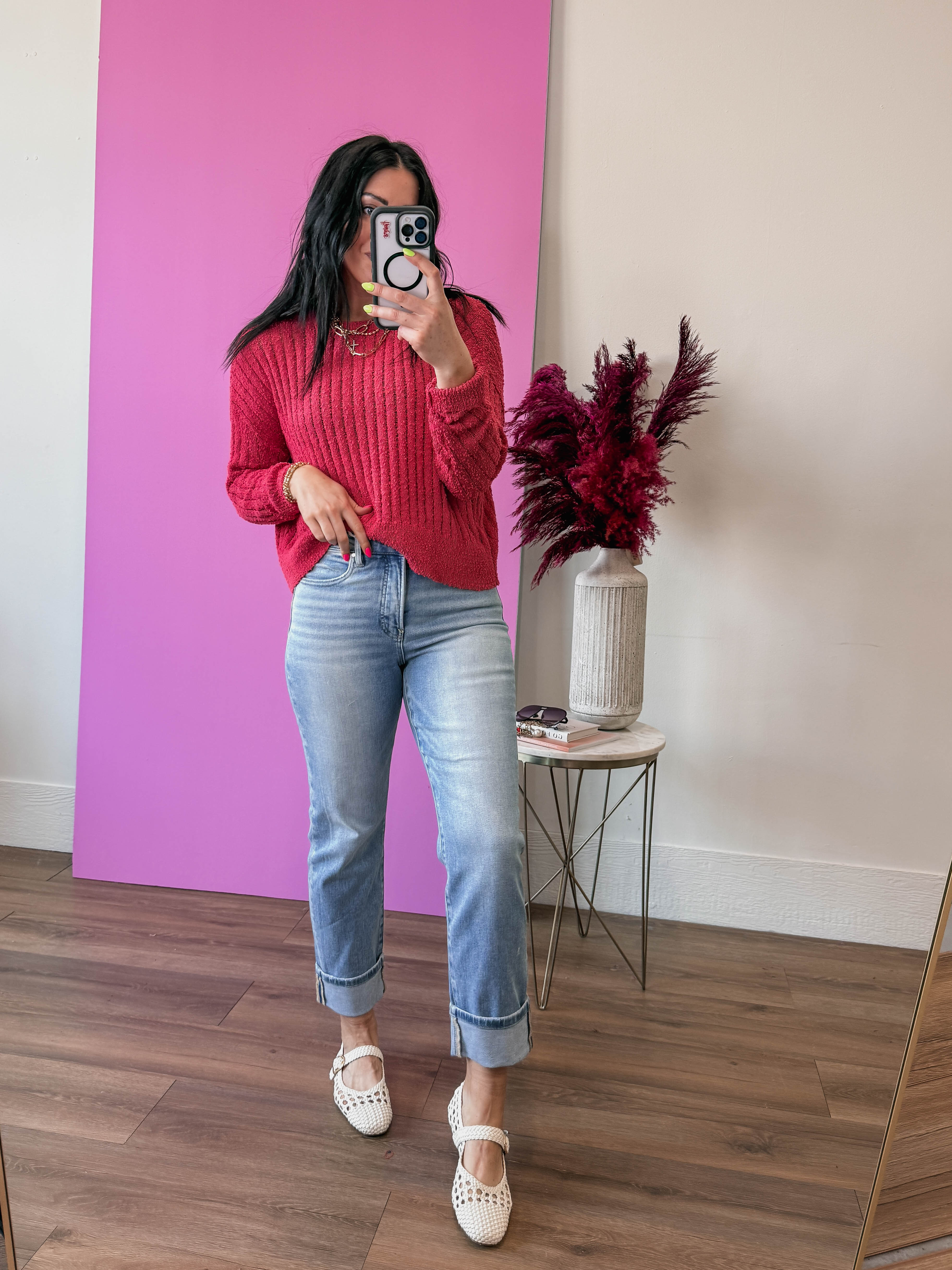 Reagan Sweater-Berry - Image 9