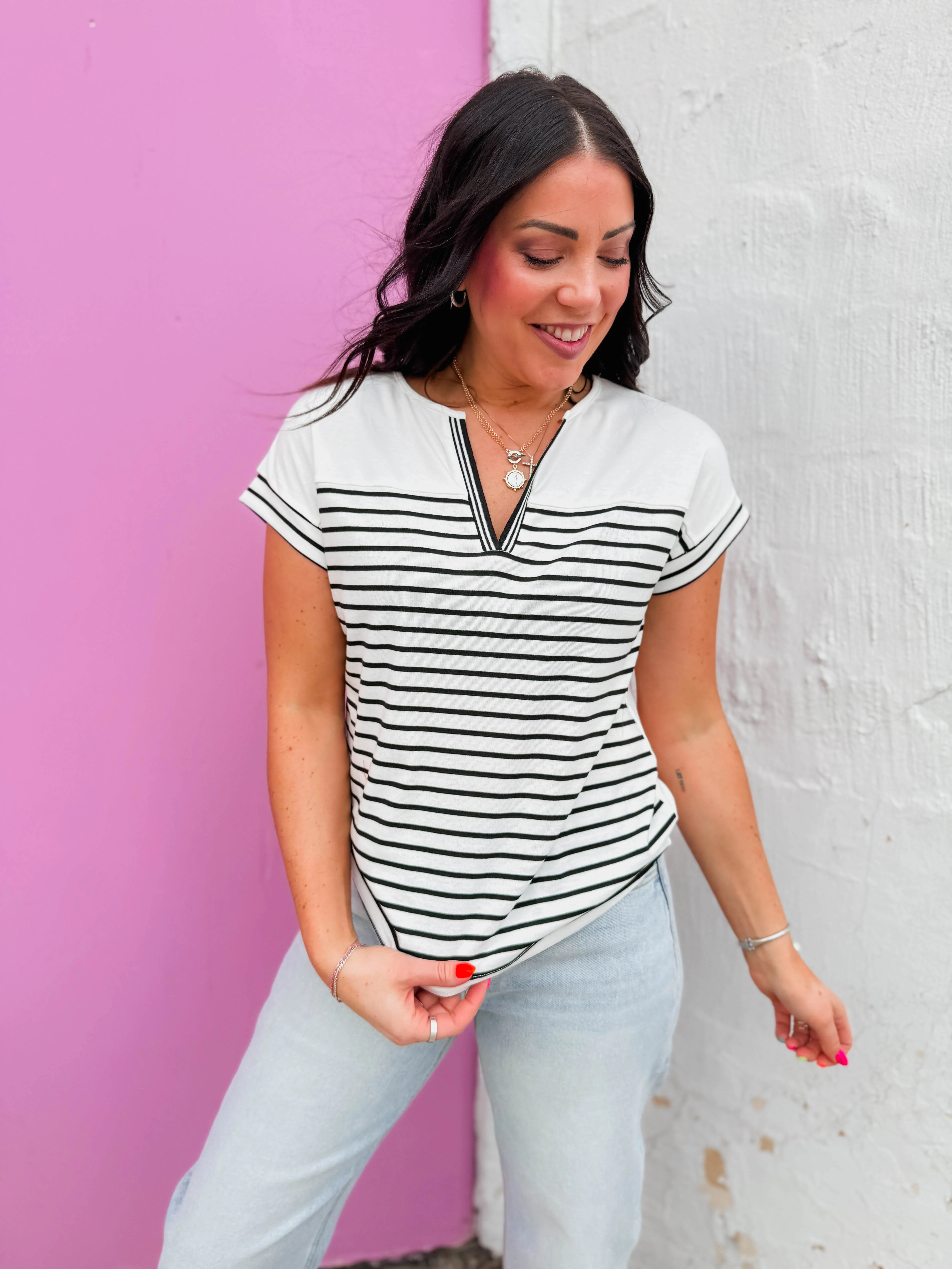 Reese Striped Top - Image 6