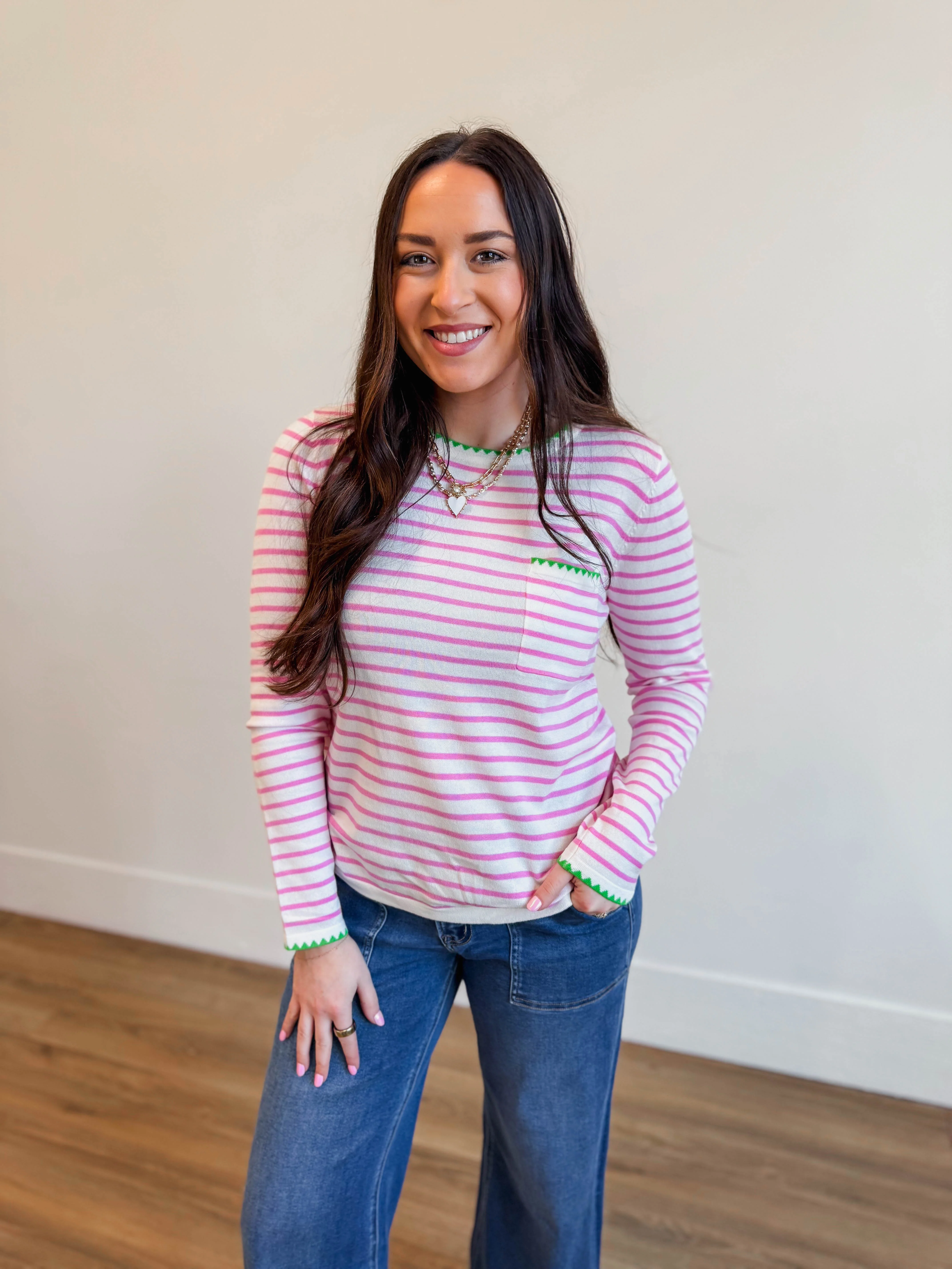 Rhea Striped Sweater