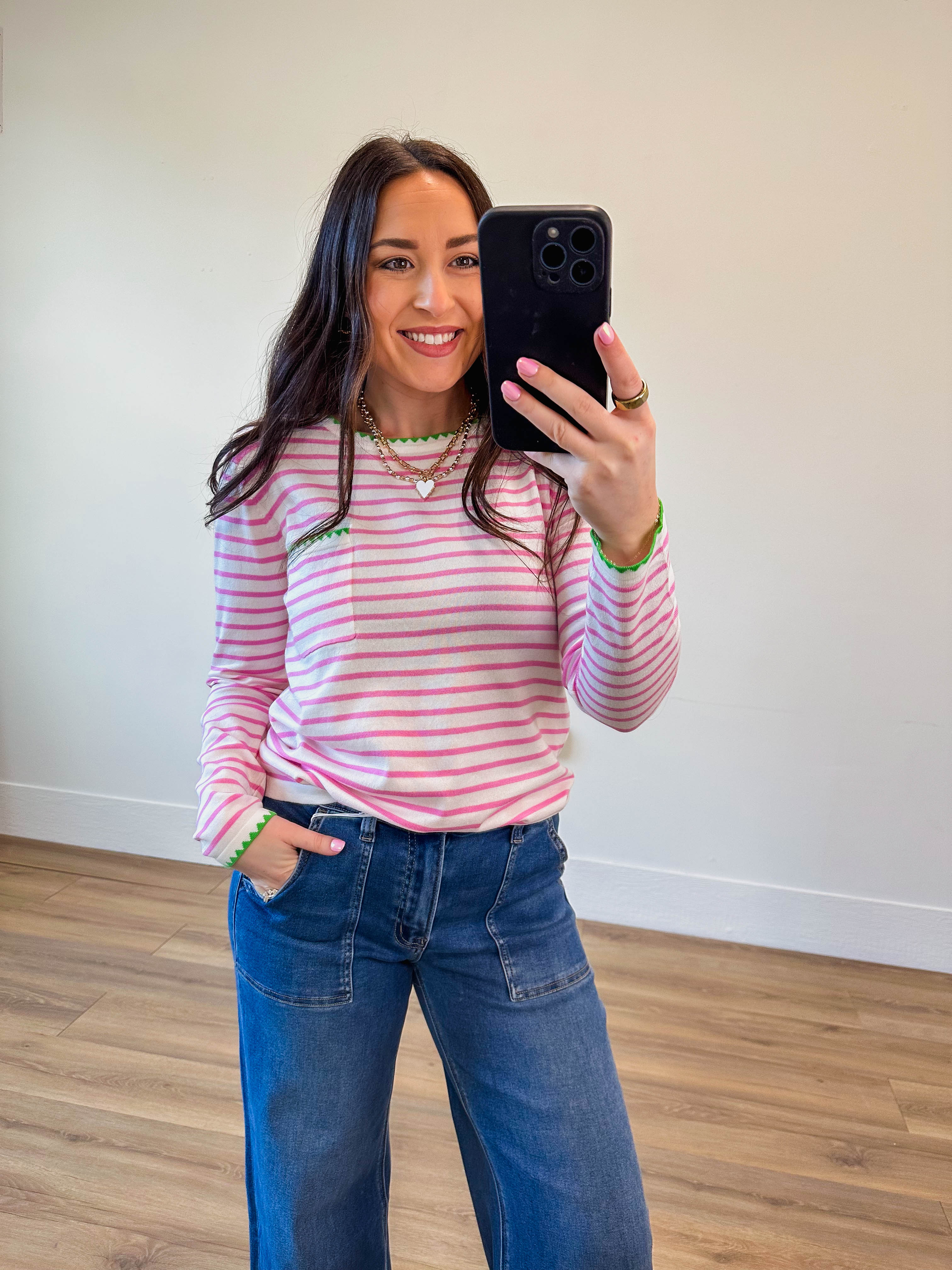 Rhea Striped Sweater - Image 3