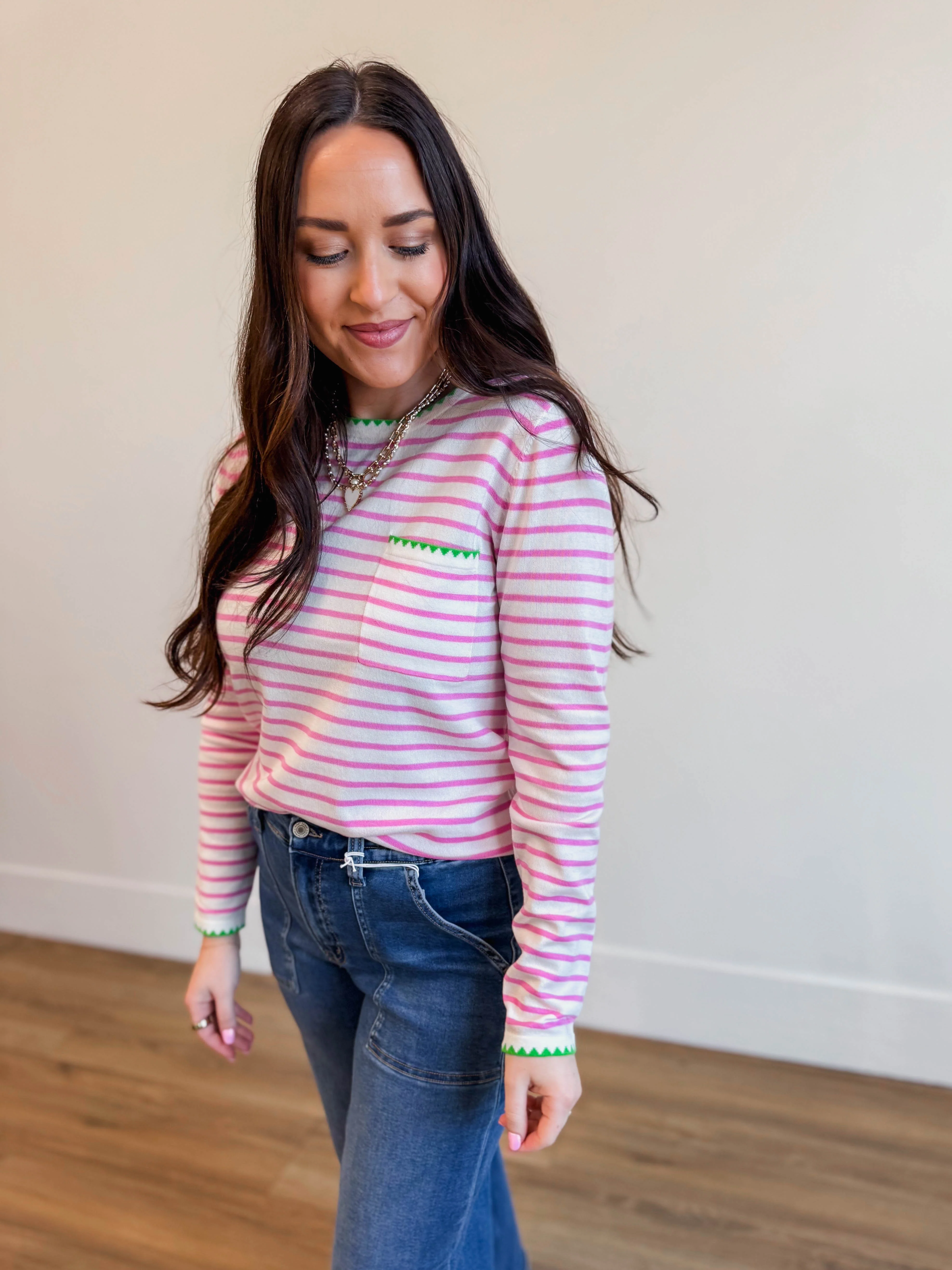 Rhea Striped Sweater - Image 4
