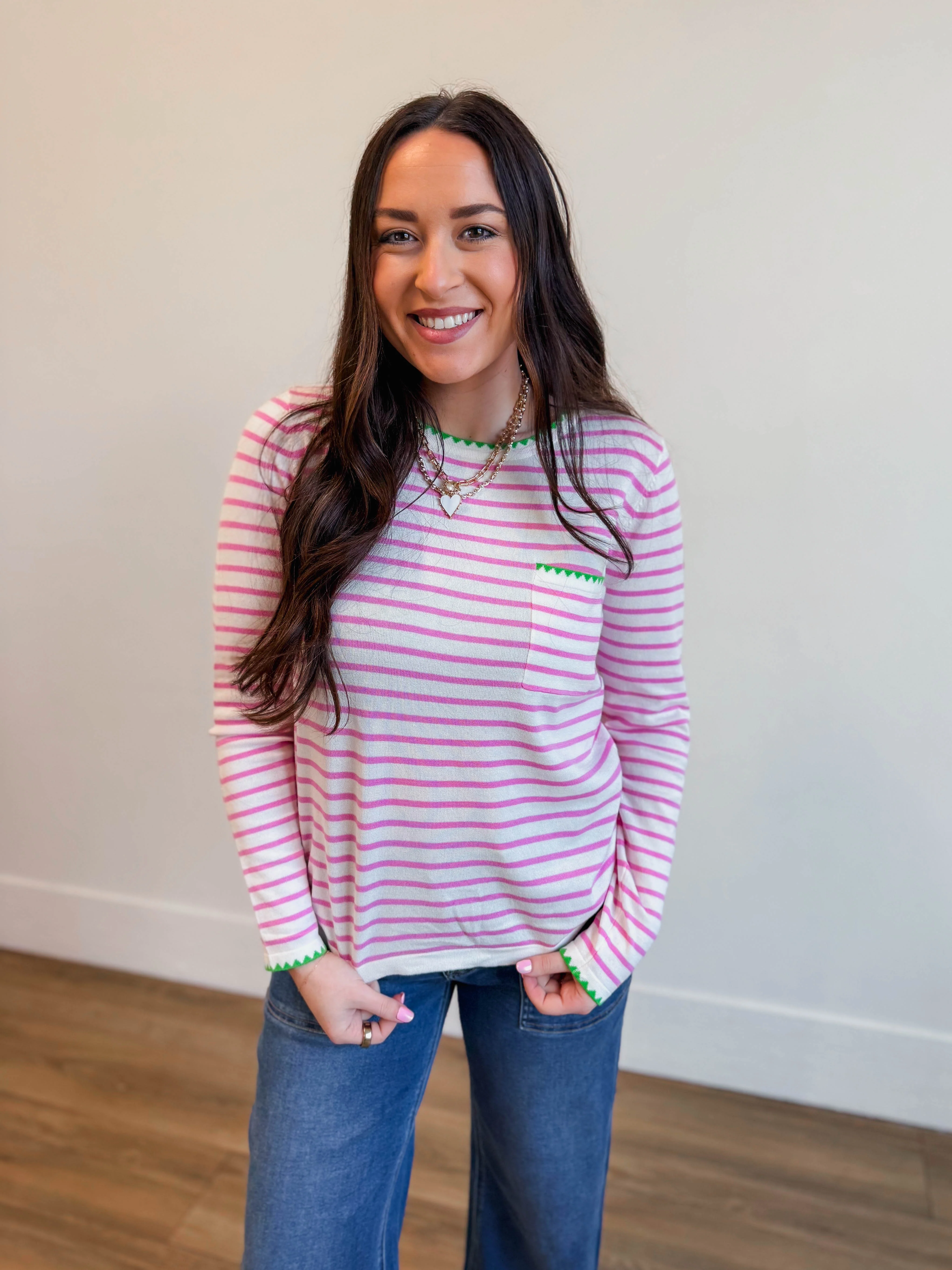Rhea Striped Sweater - Image 6