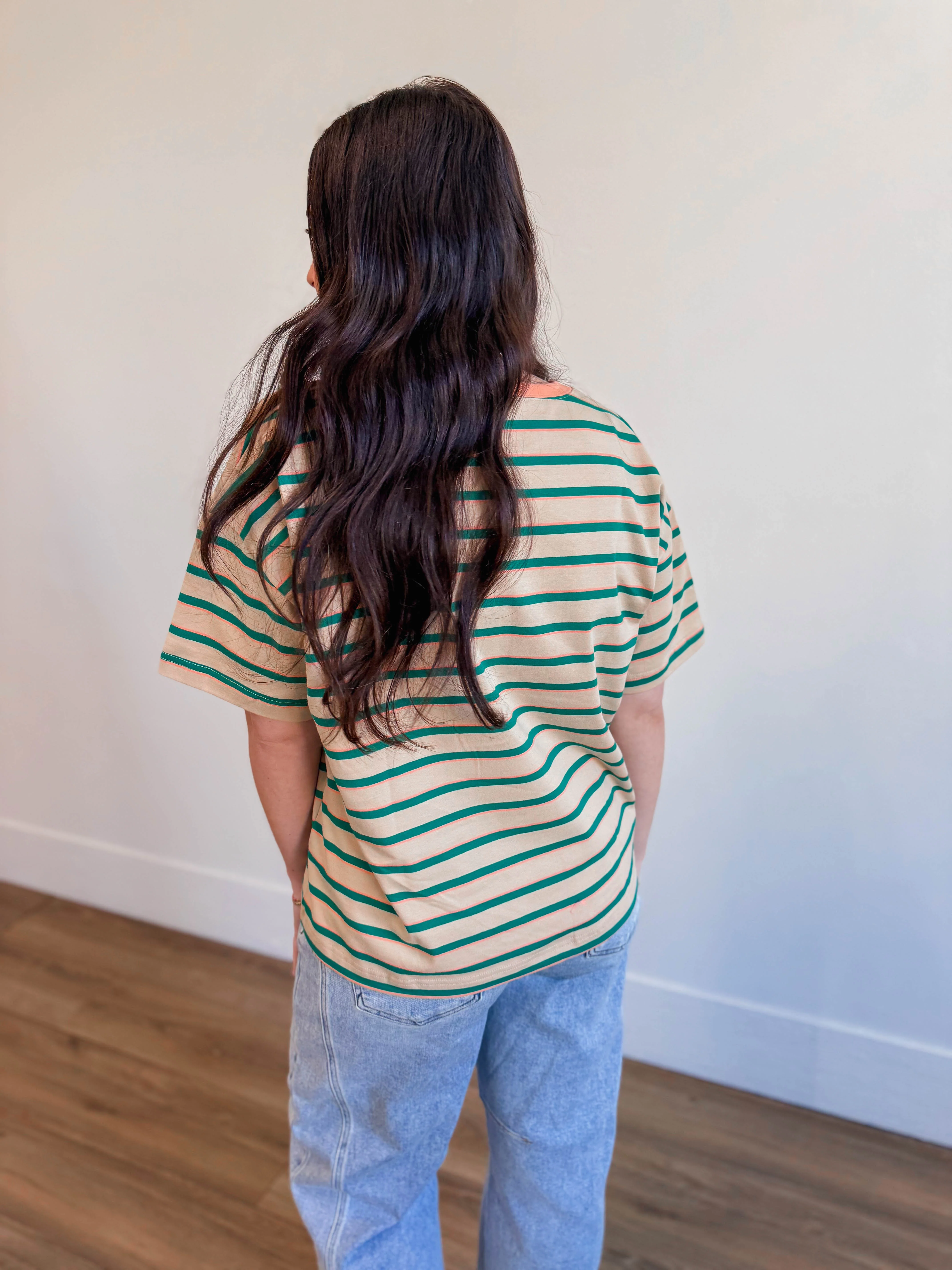 Rory Striped Tee - Image 7