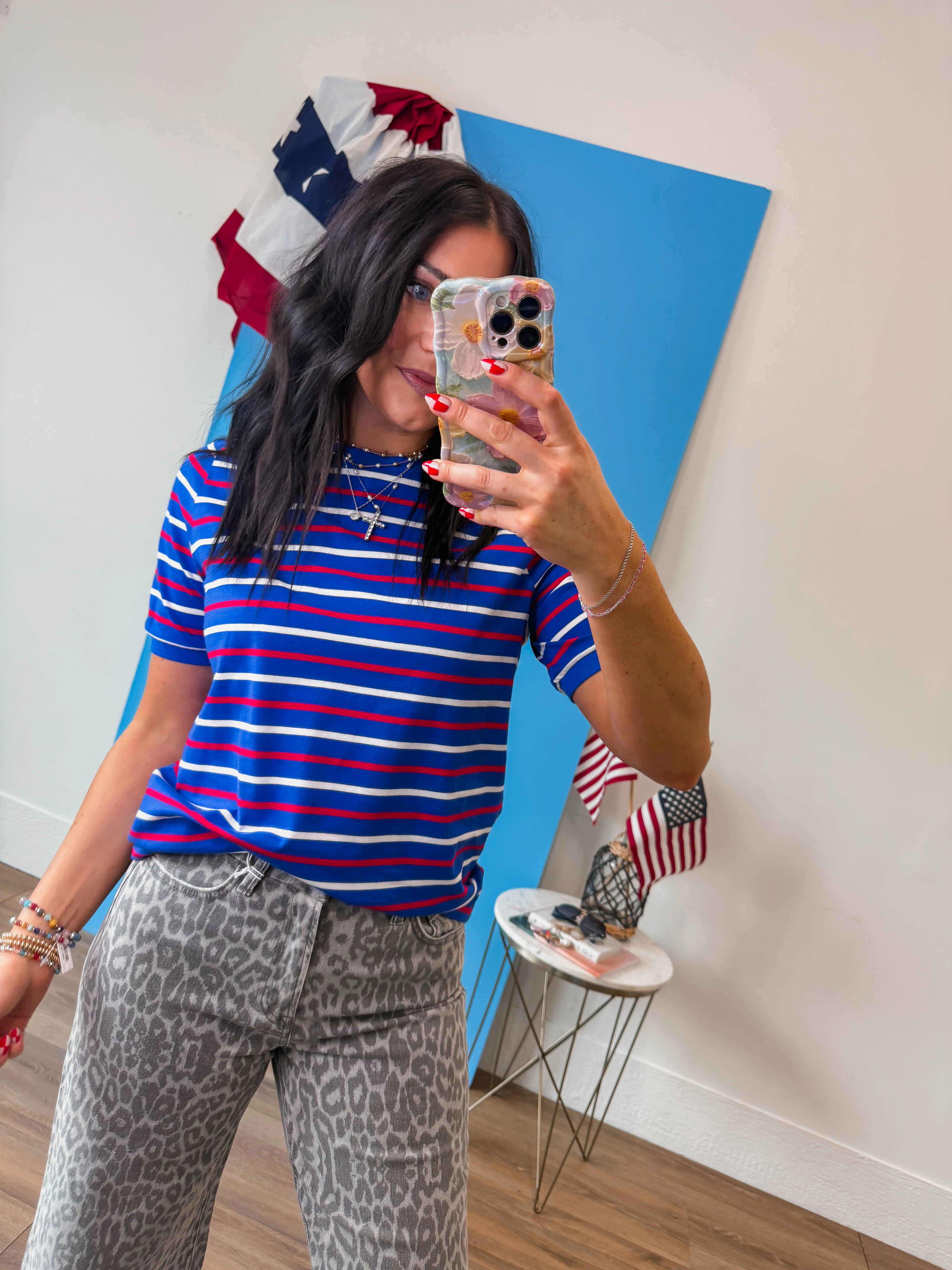 Rudy Striped Tee - Image 10