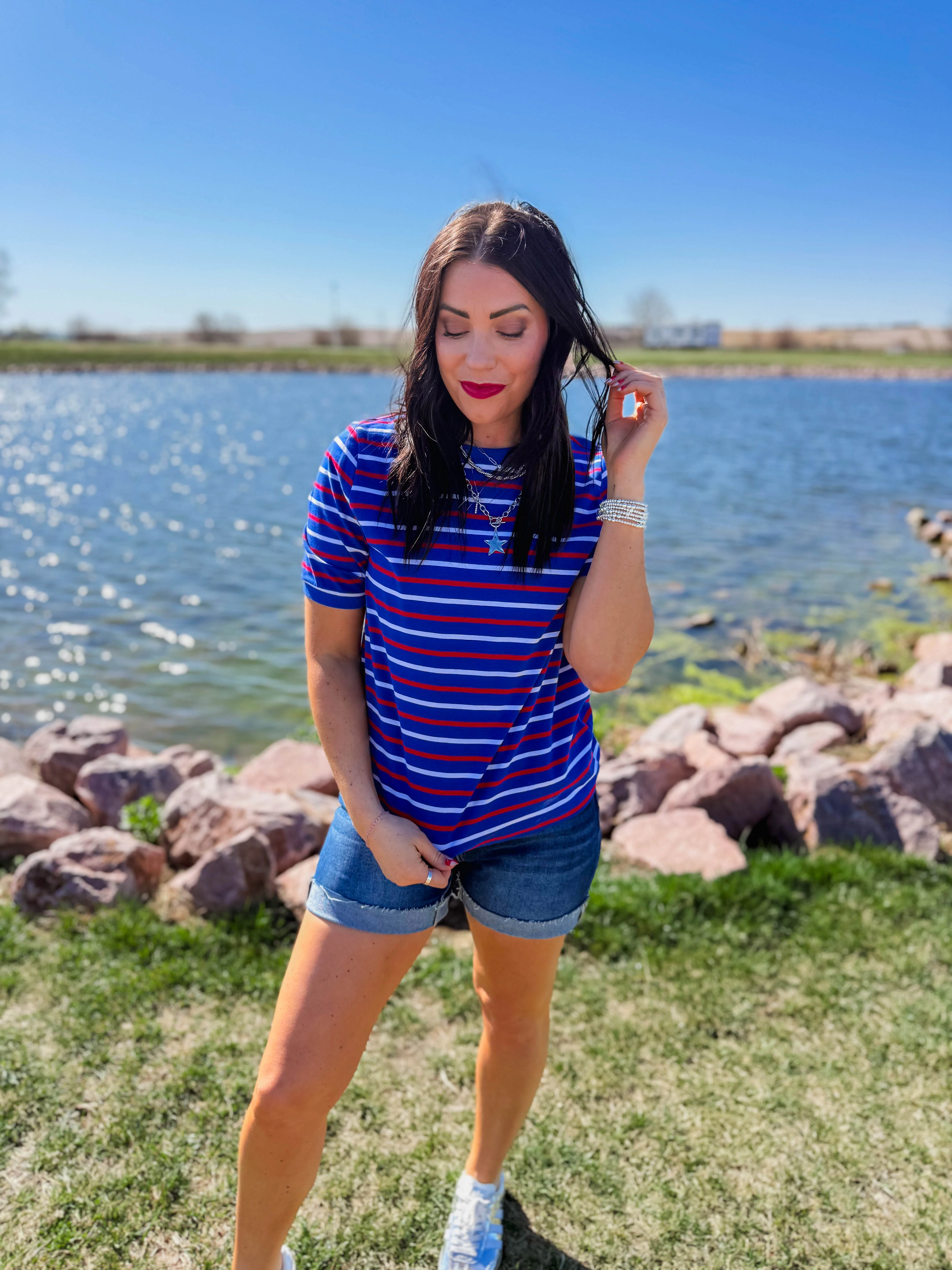 Rudy Striped Tee - Image 11