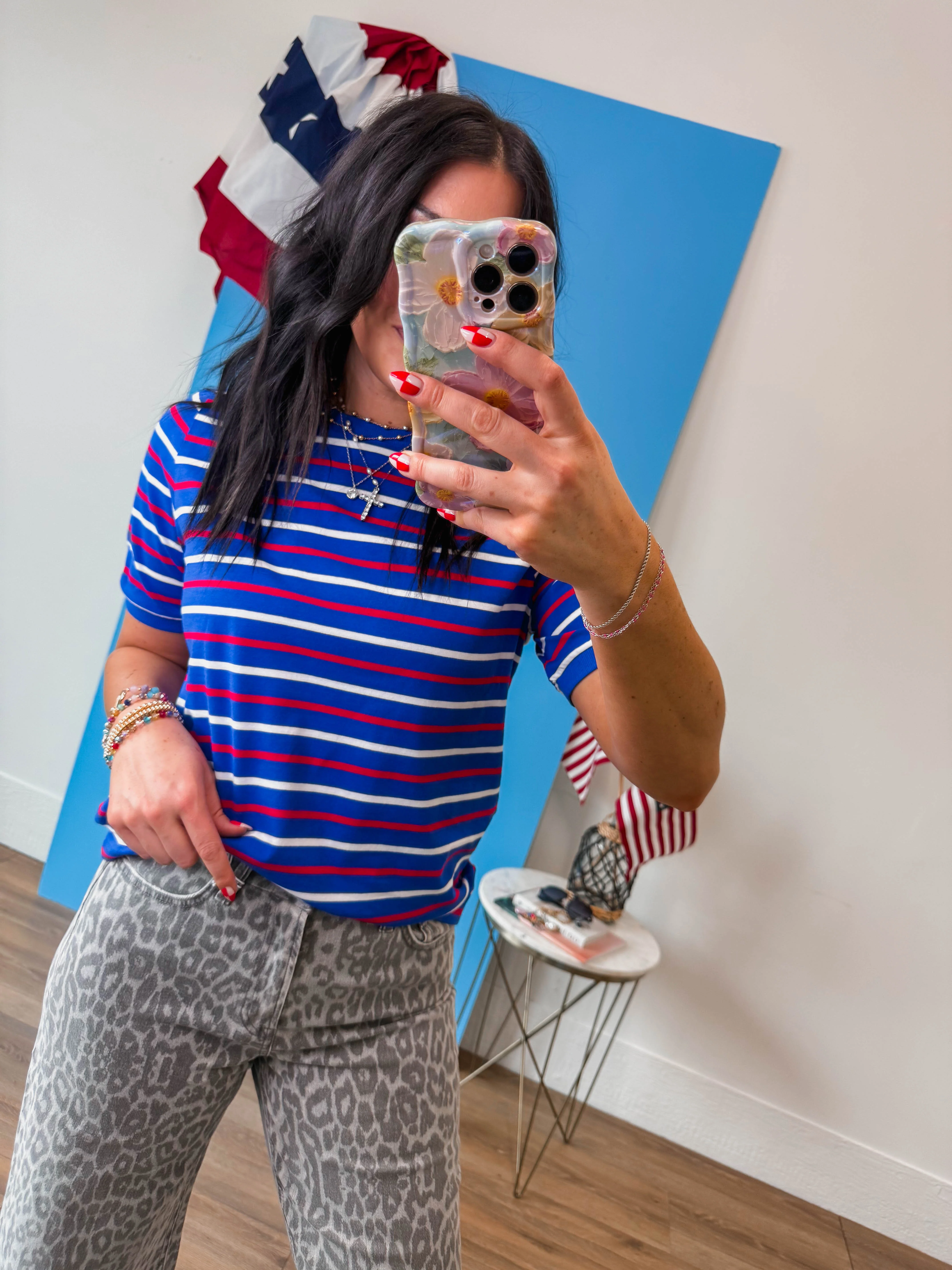 Rudy Striped Tee - Image 4
