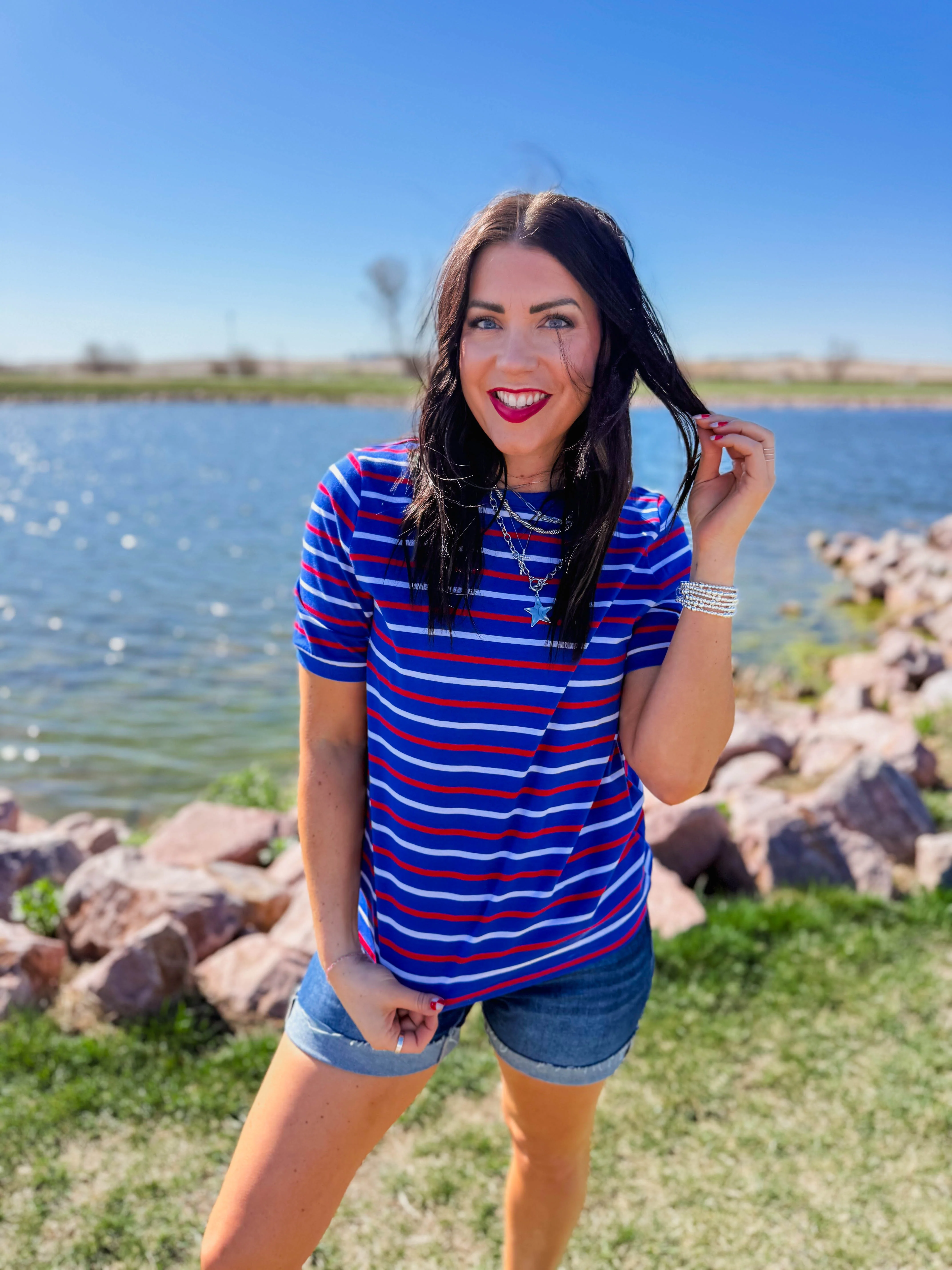 Rudy Striped Tee - Image 7