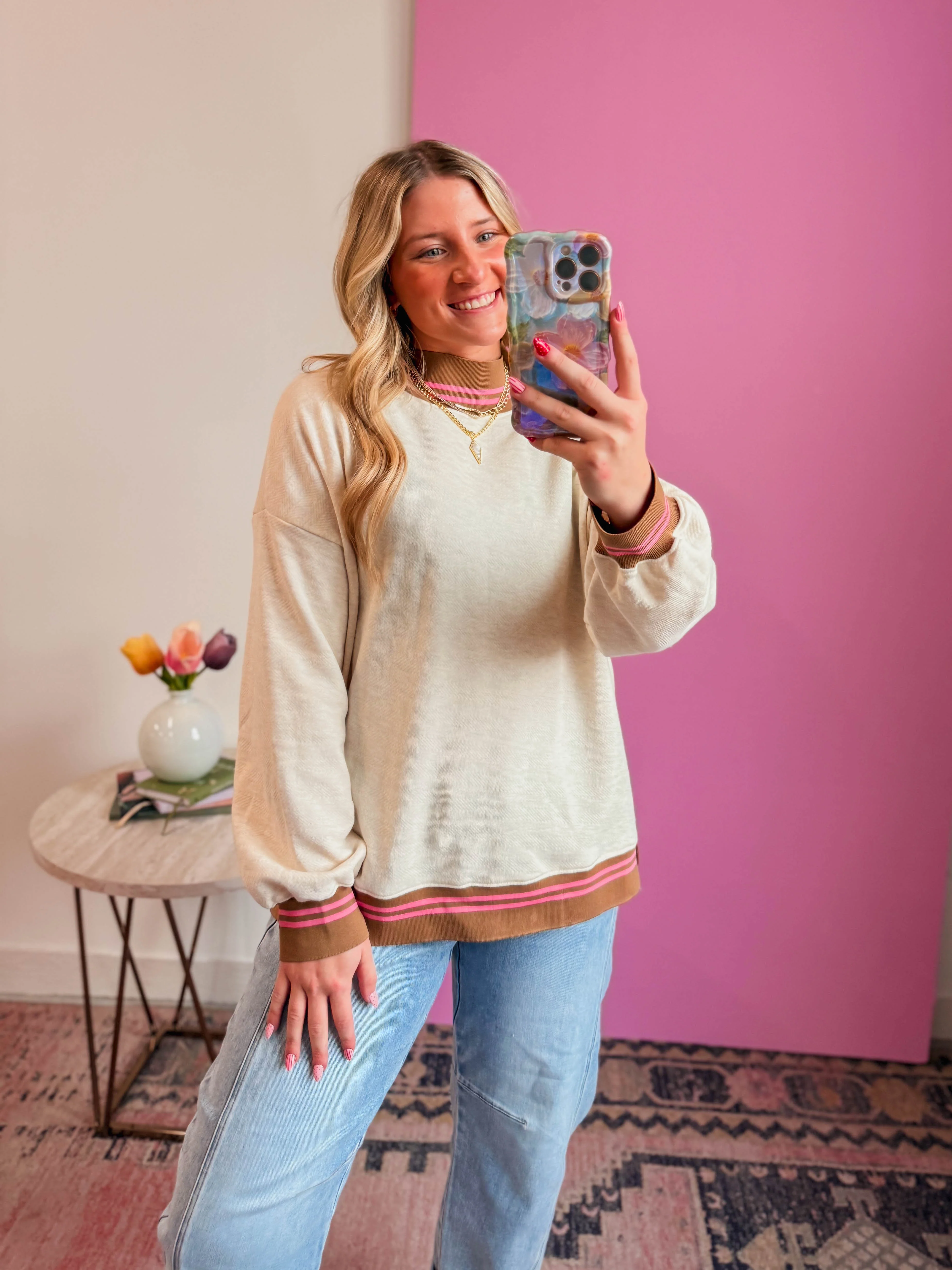Rylin Mock Neck Sweatshirt - Image 15